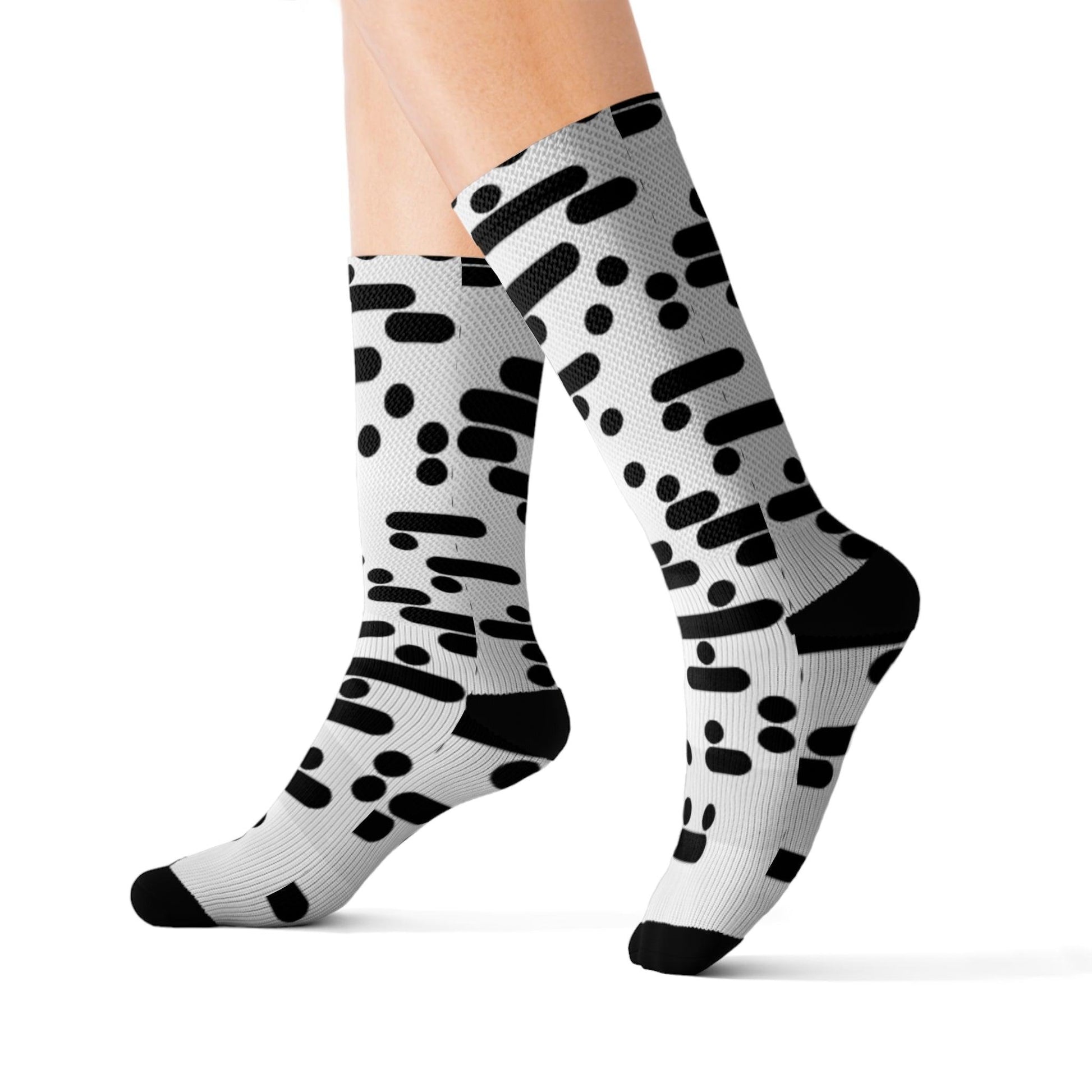 Decoded Sublimation Socks - Lizard Vigilante