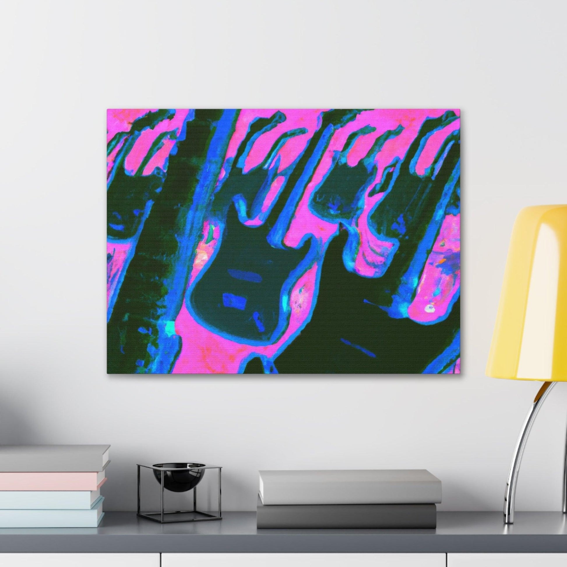 Beach Attack Canvas Gallery Wraps - Lizard Vigilante