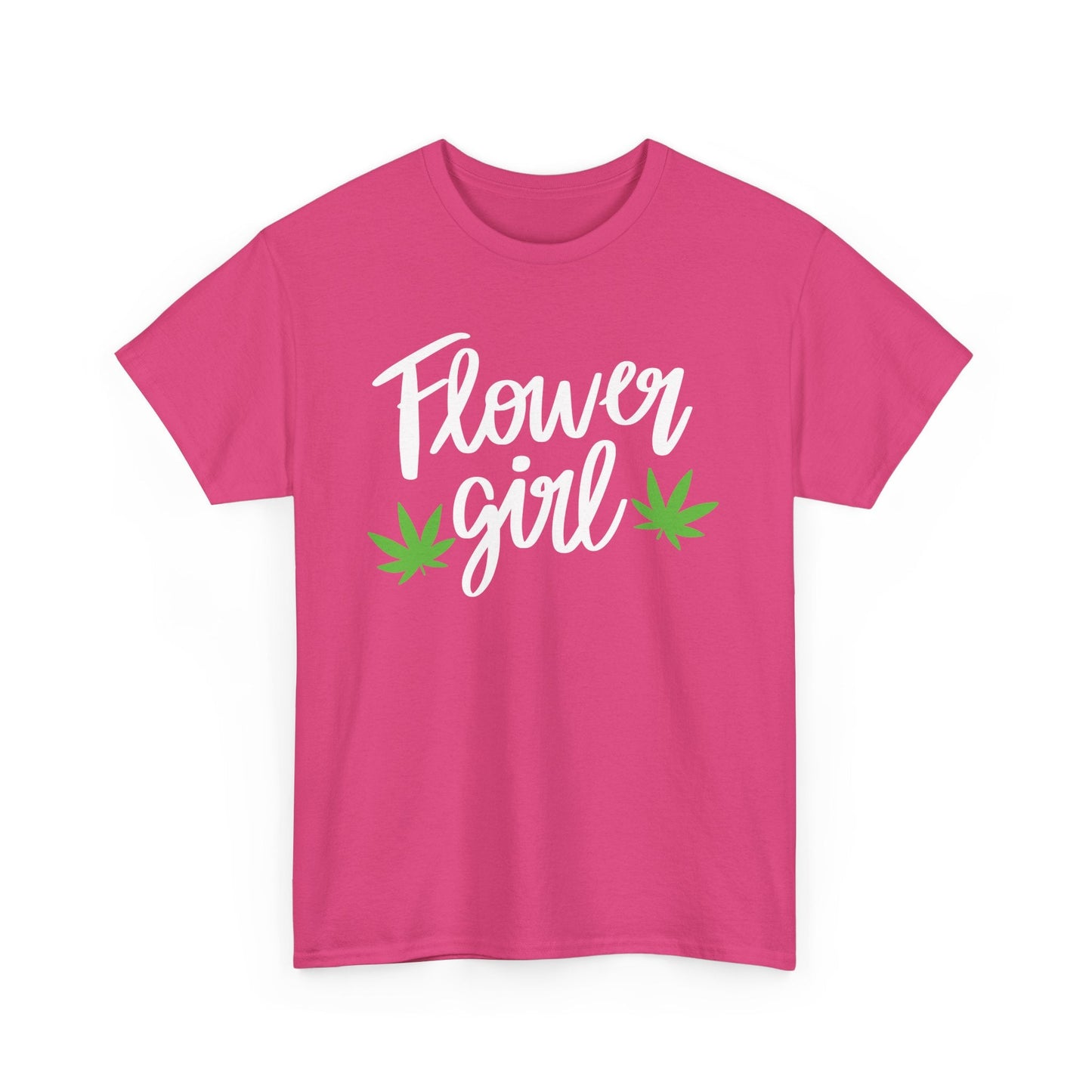 Flower Girl Marijuana Leaf T-Shirt