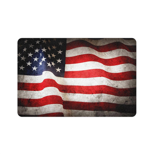 Old Glory American Flag Pet Food Mat (12x18) - Premium Pets from Printify - Just $32.56! Shop now at Lizard Vigilante