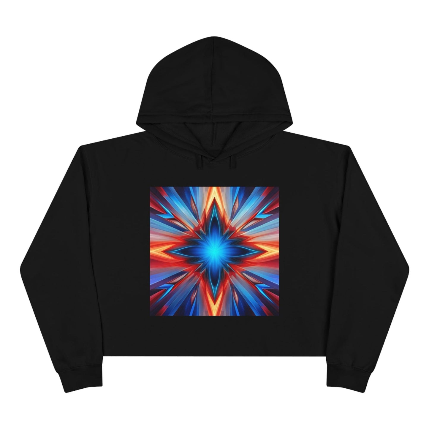 StarBust Crop Hoodie - Lizard Vigilante