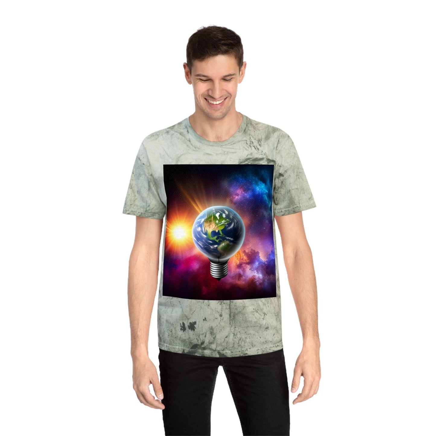 The Idea Unisex Color Blast T-Shirt - Lizard Vigilante