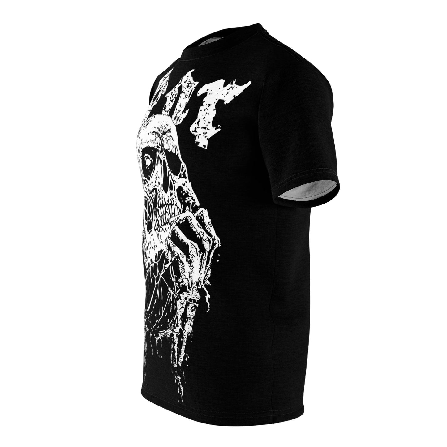 Fear Skull Unisex Cut & Sew Tee (AOP) - Lizard Vigilante