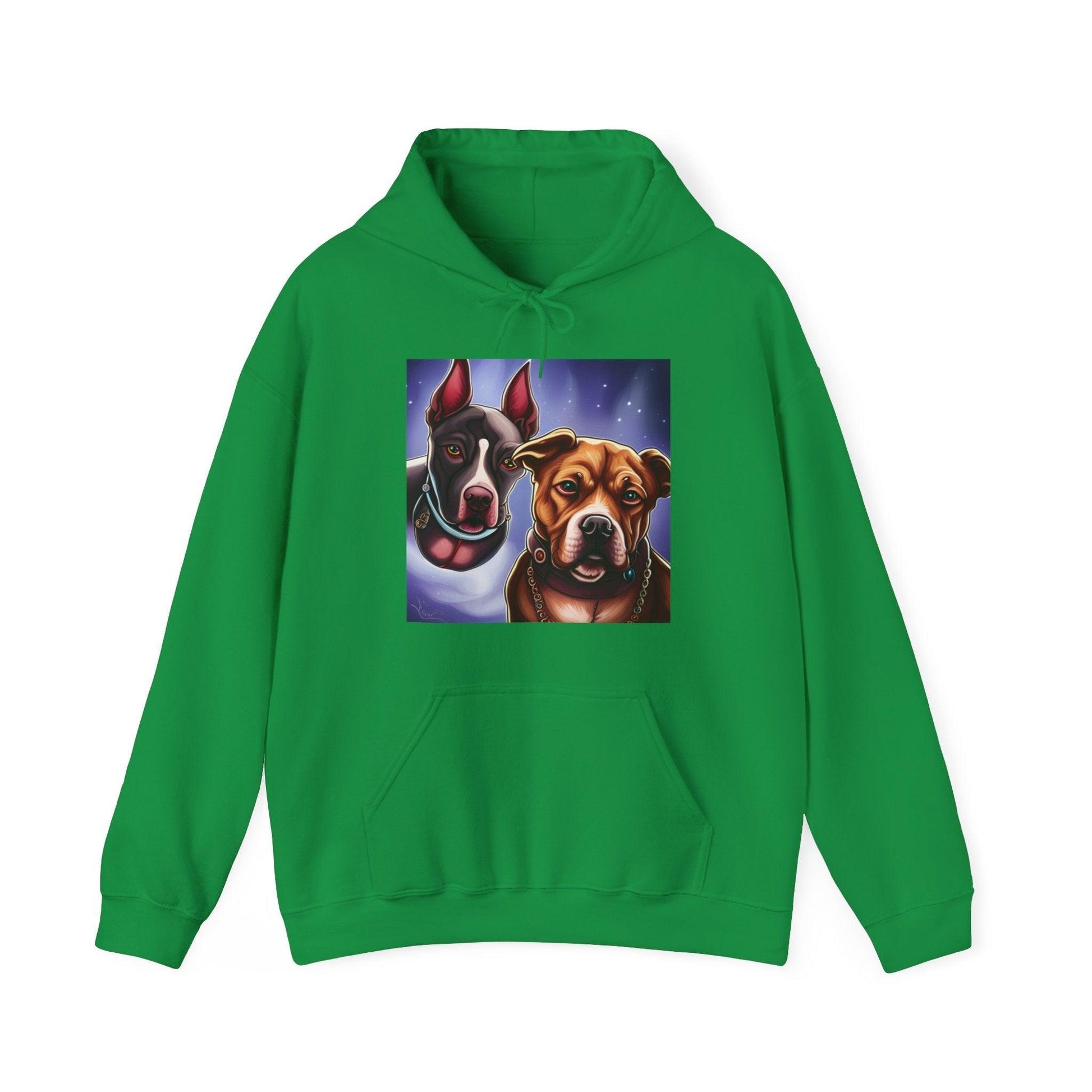 Astrology Dogs Unisex Heavy Blend™ Hooded Sweatshirt - Lizard Vigilante