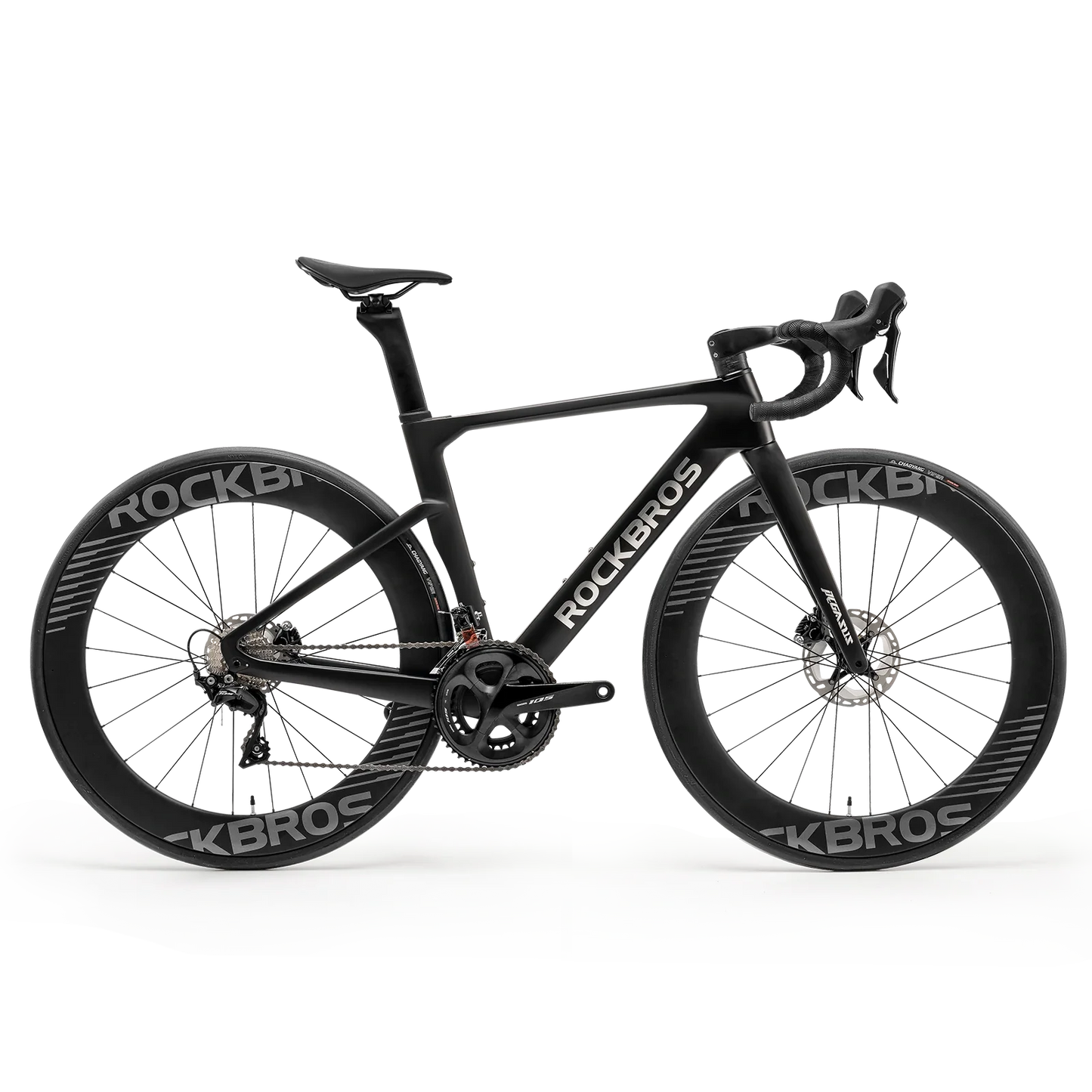 PGZ - Carbon Fiber Road Bike –  Black/White