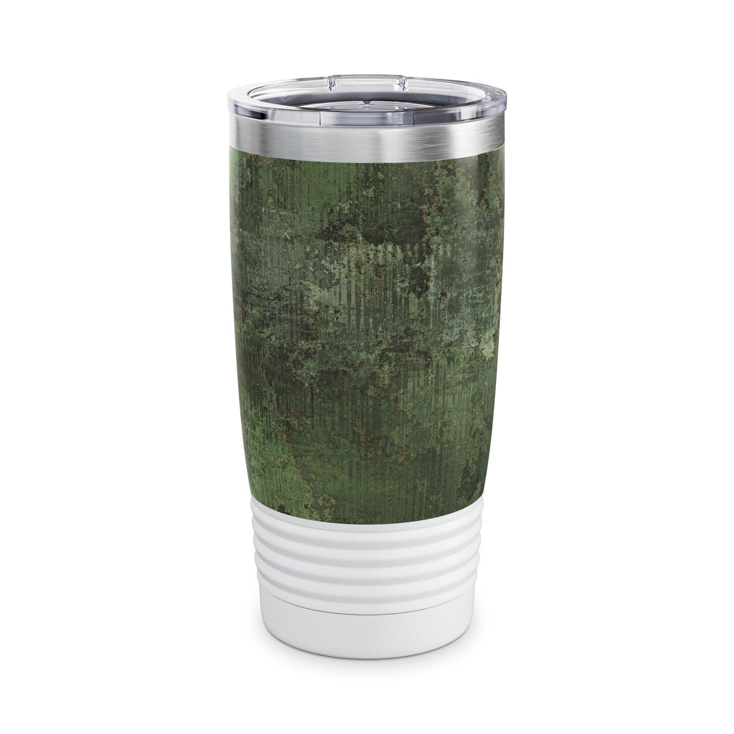 Dirty Green Camo Army Ringneck Tumbler, 20oz - Lizard Vigilante