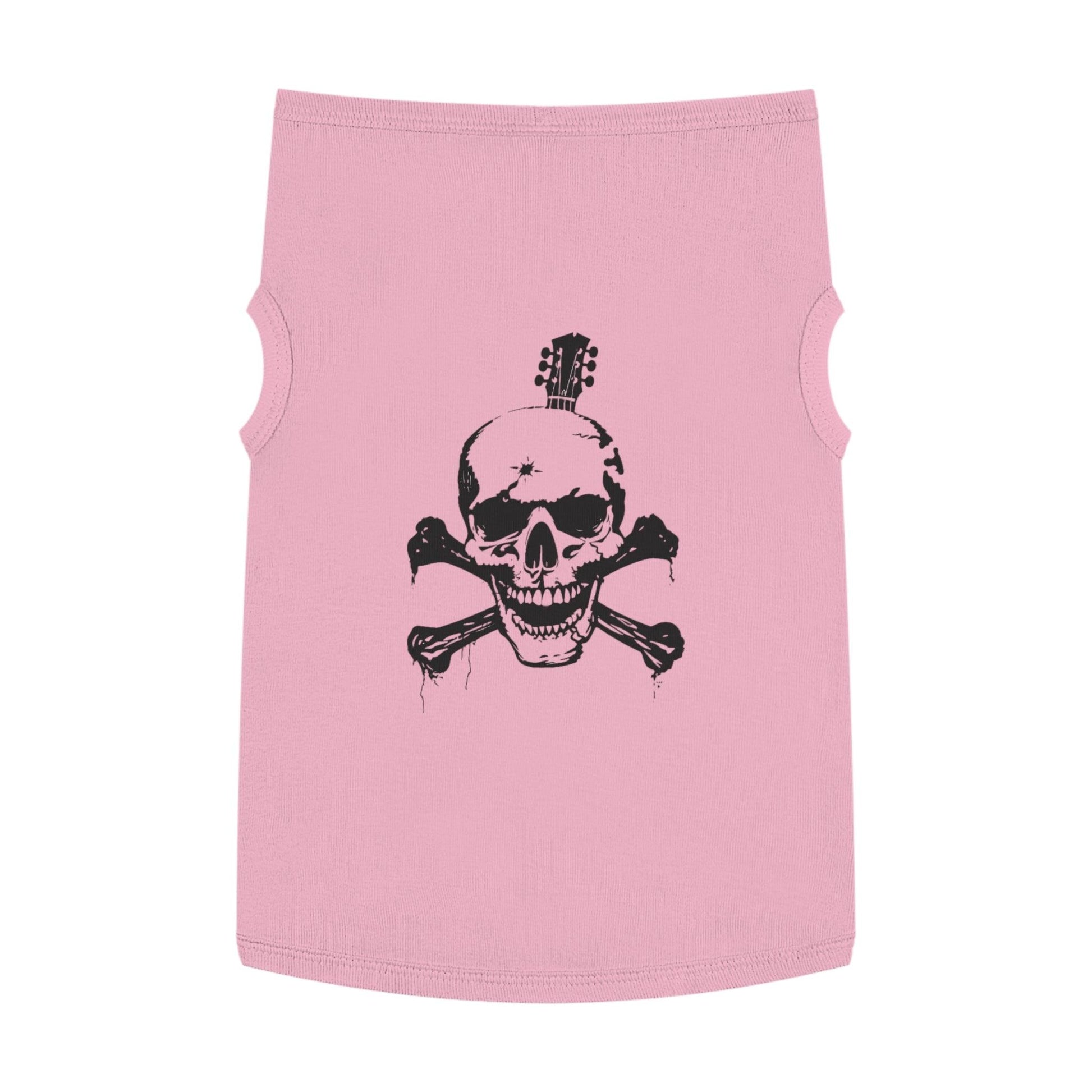 Guitar Skull Pet Tank Top - Premium Pets from Printify - Just $41.69! Shop now at Lizard Vigilante