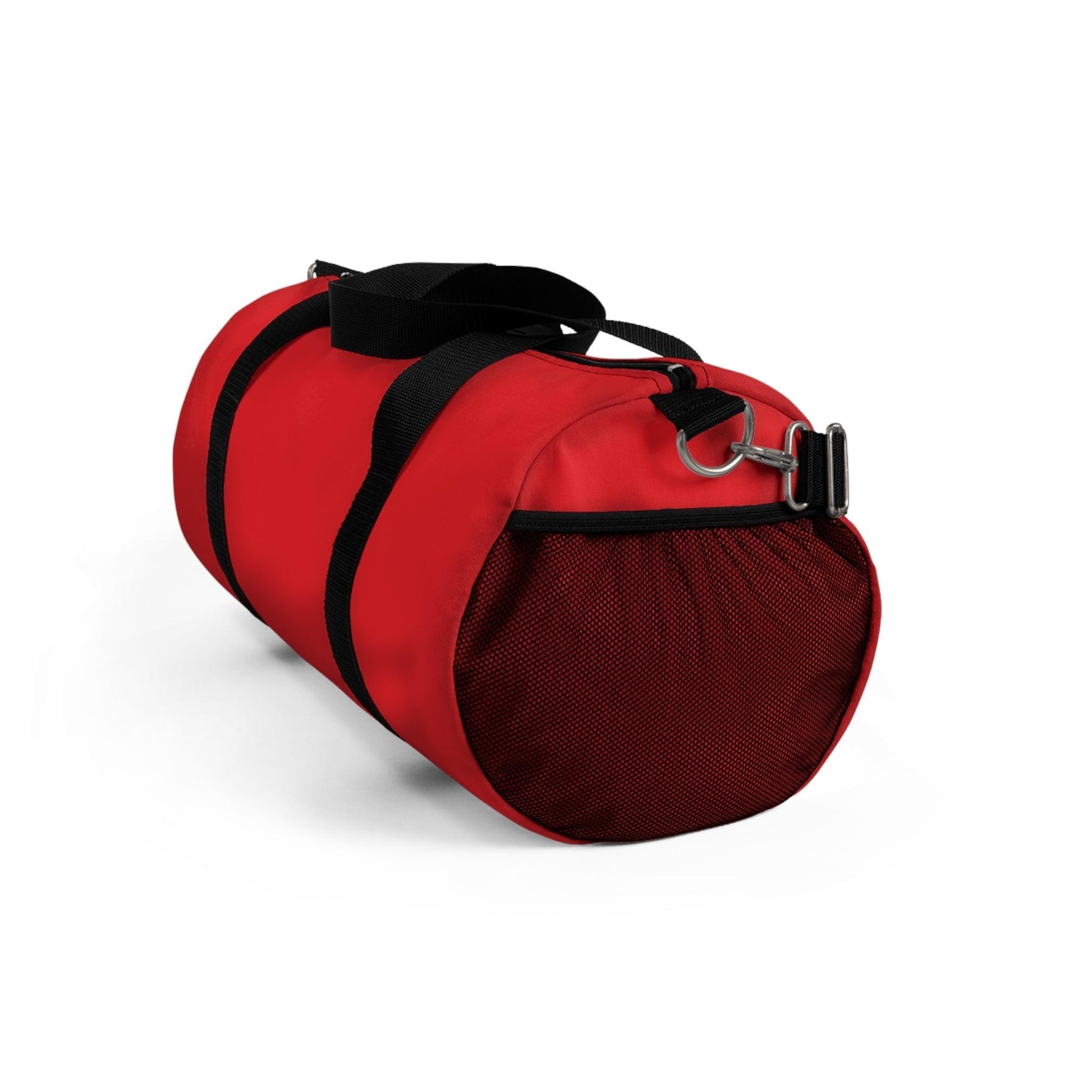 Red Duffel Bag - Lizard Vigilante