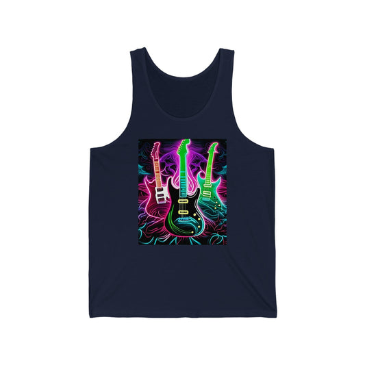 Neon Electrics Unisex Jersey Tank - Lizard Vigilante