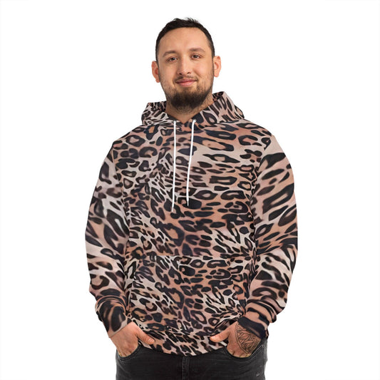 Leopard Skin Fashion Hoodie - Lizard Vigilante