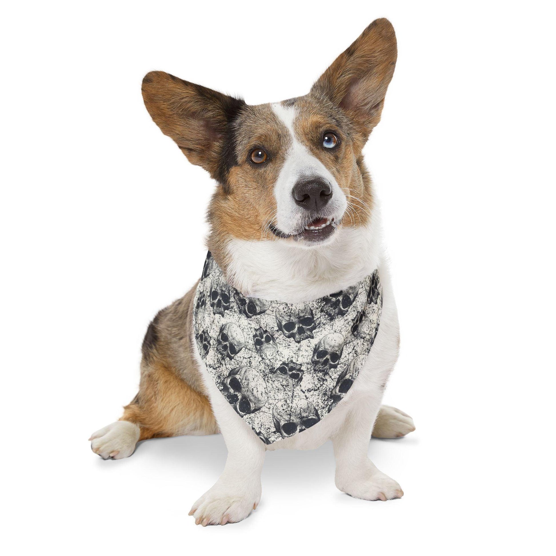 Ancient Skulls Pet Bandana Collar - Premium Pets from Printify - Just $26.99! Shop now at Lizard Vigilante