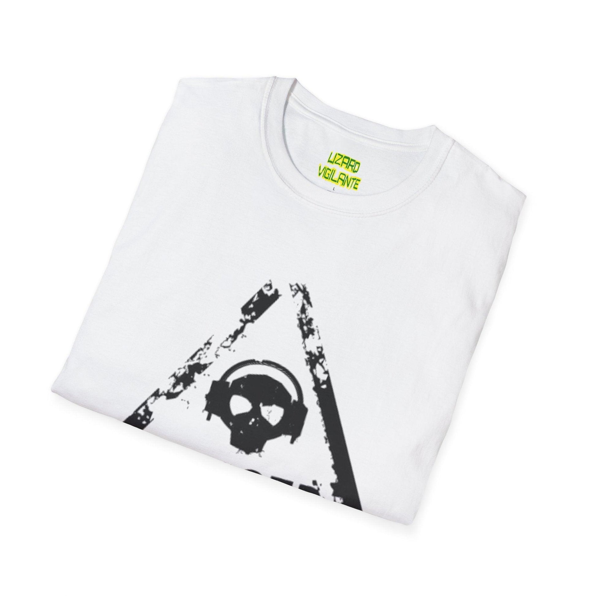 Danger Skull Unisex Softstyle T-Shirt - Lizard Vigilante