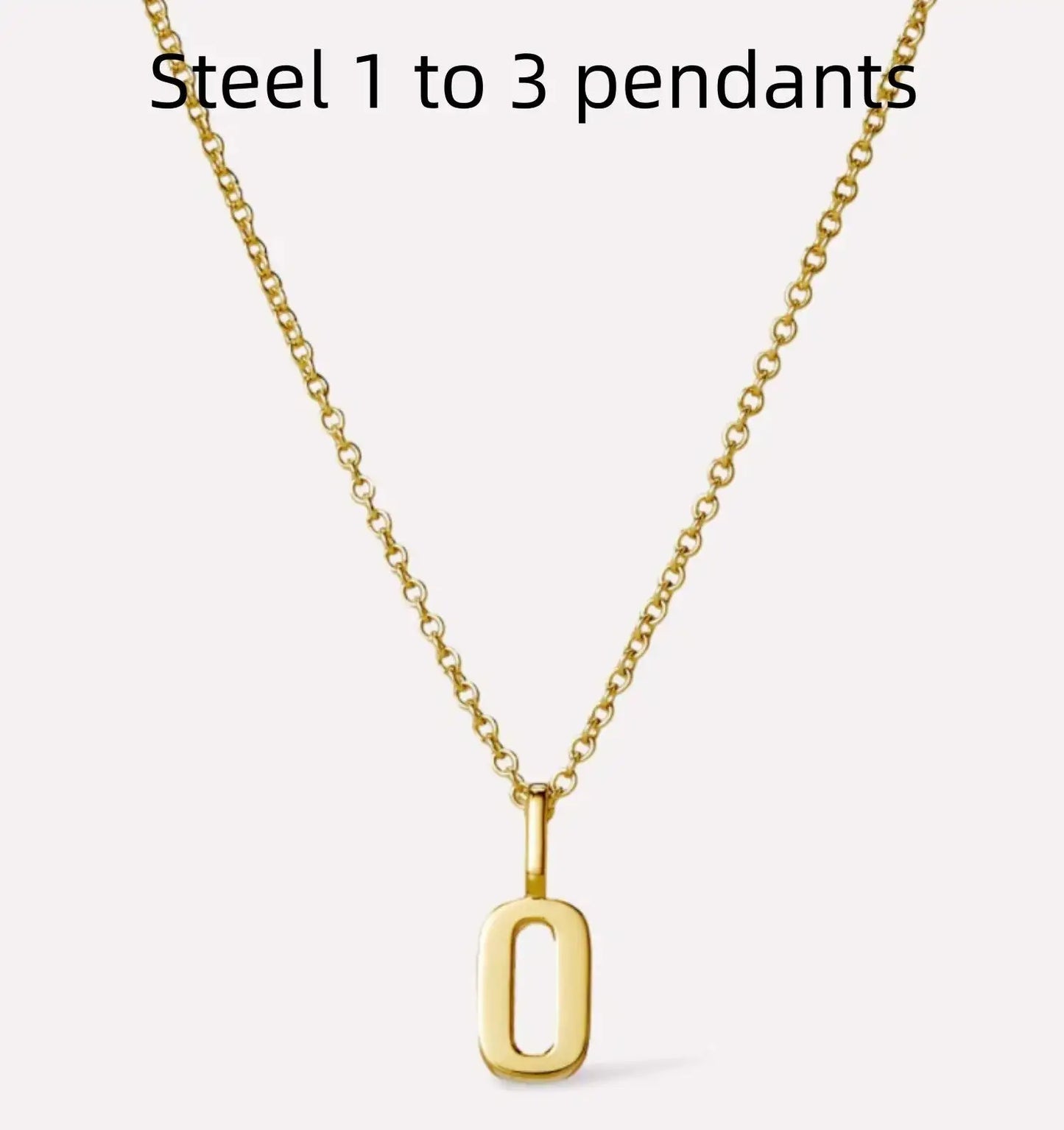 Personalized Stainless Steel Necklace Customization