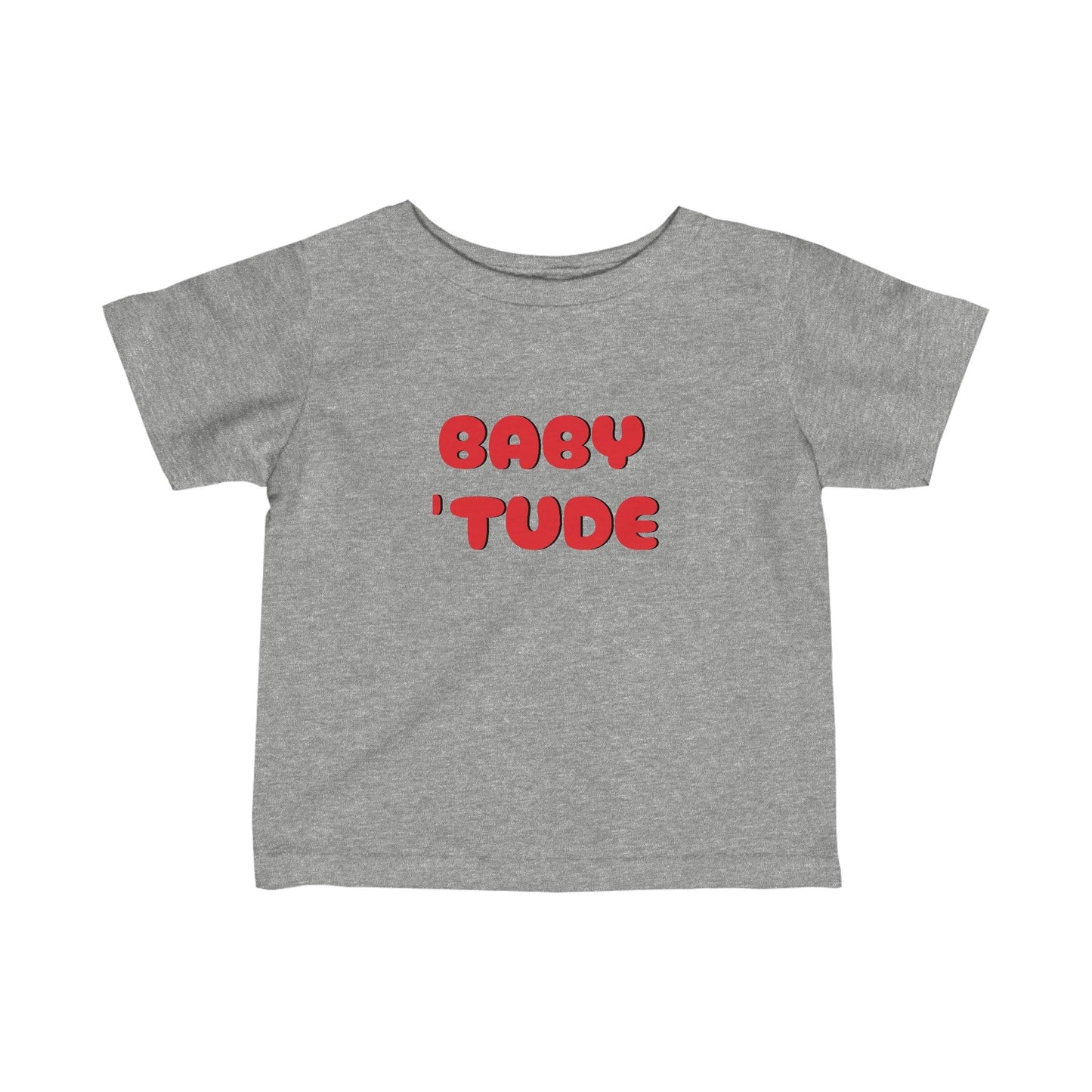 Baby 'Tude Infant Fine Jersey Tee - Lizard Vigilante