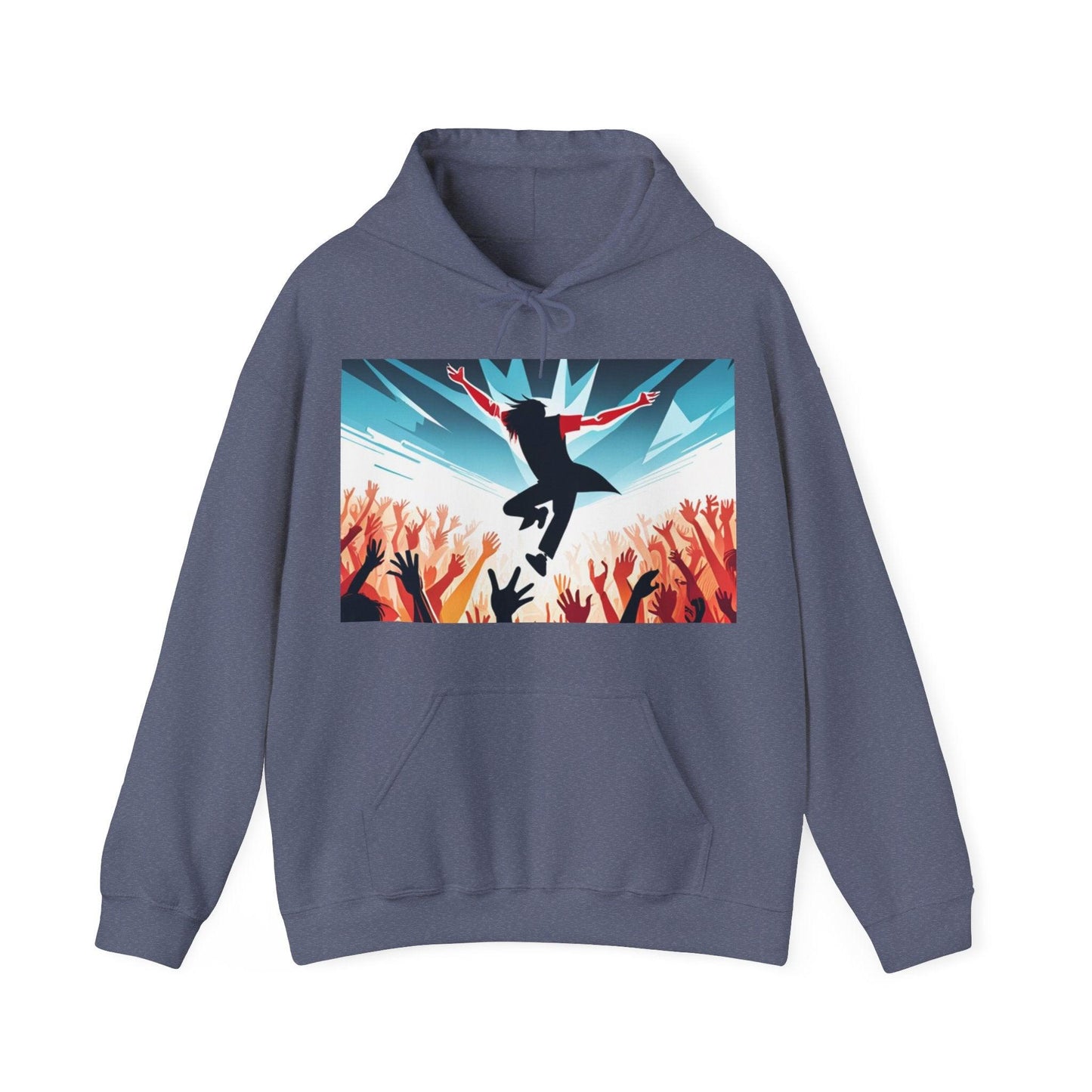 Concert Empowerment Unisex Heavy Blend™ Hooded Sweatshirt - Lizard Vigilante