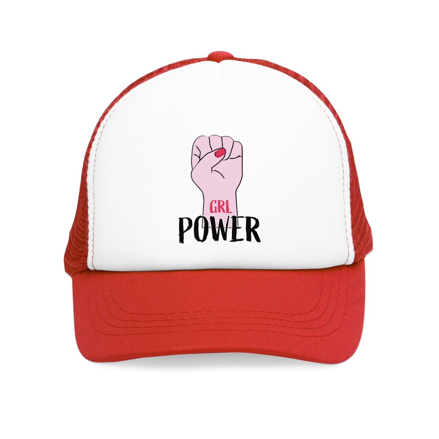 GRL POWER Fist Mesh Cap - Lizard Vigilante