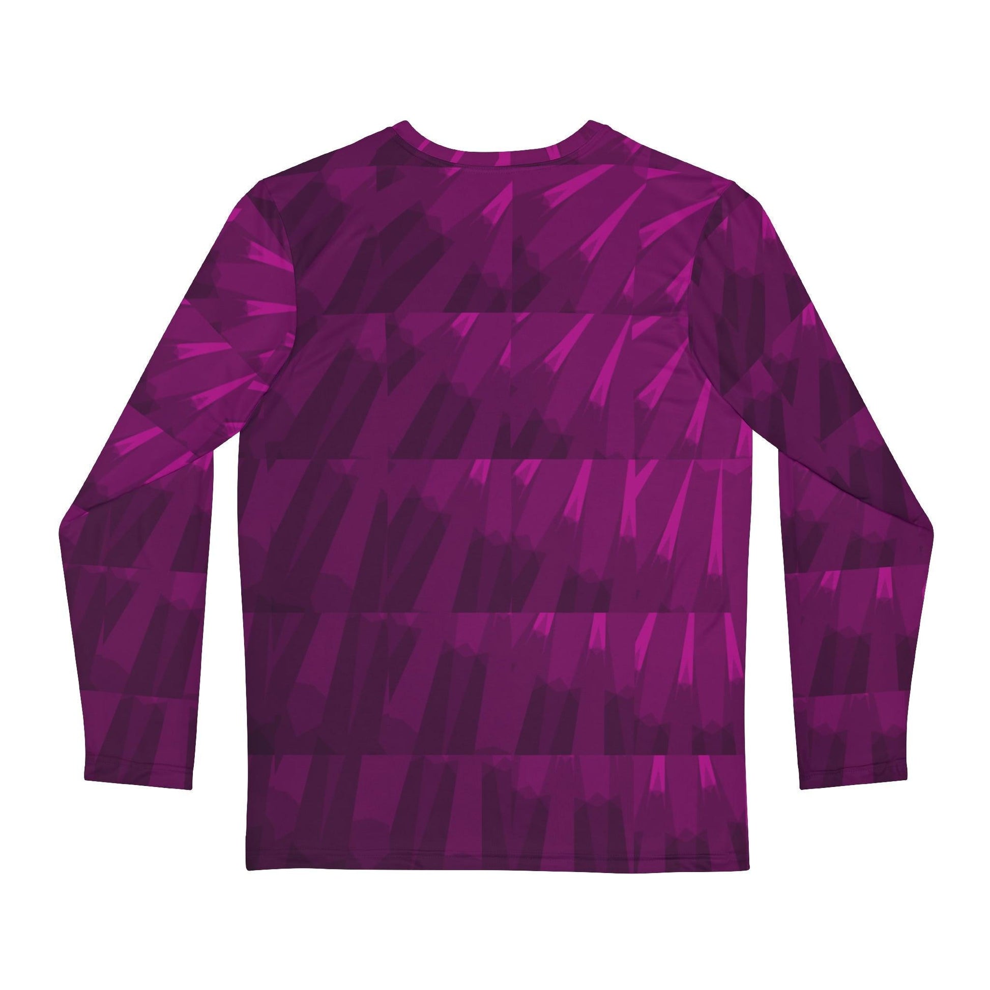 Purple Shower Men's Long Sleeve Shirt - Lizard Vigilante