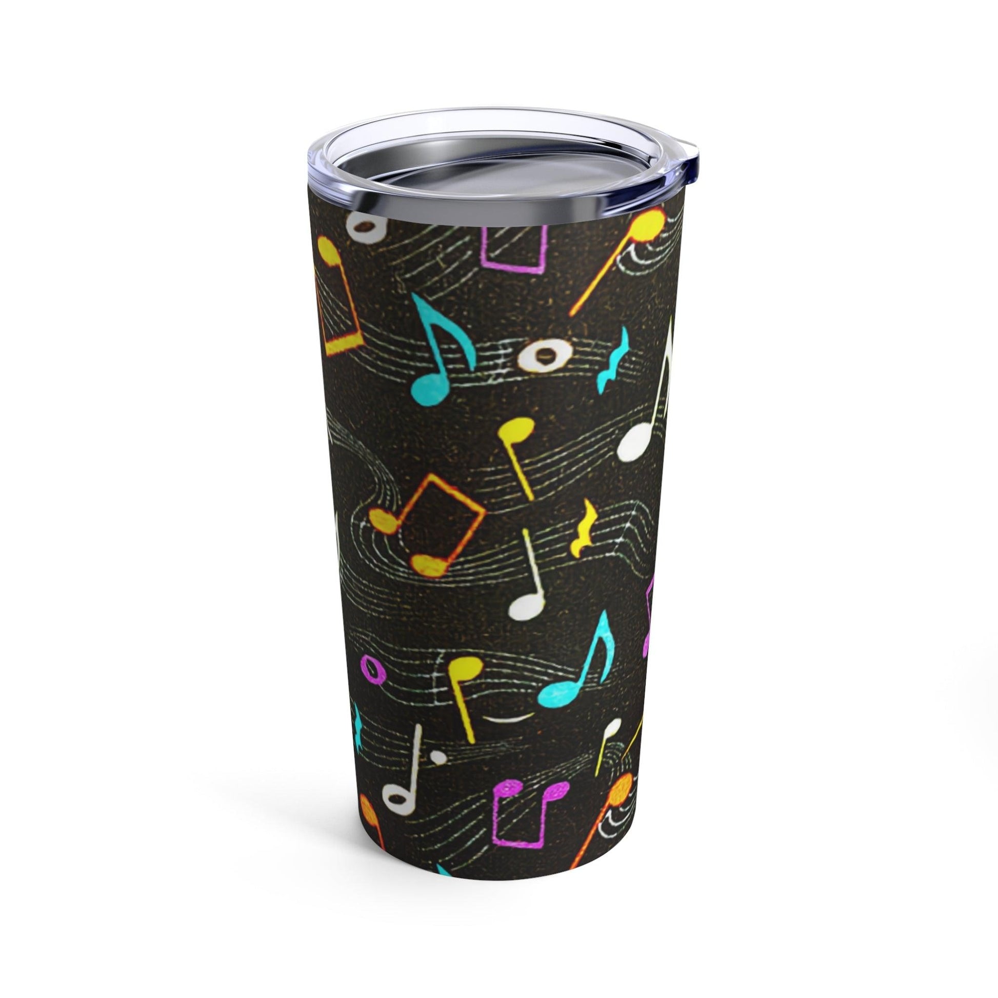 Musical Notes Tumbler 20oz - Lizard Vigilante