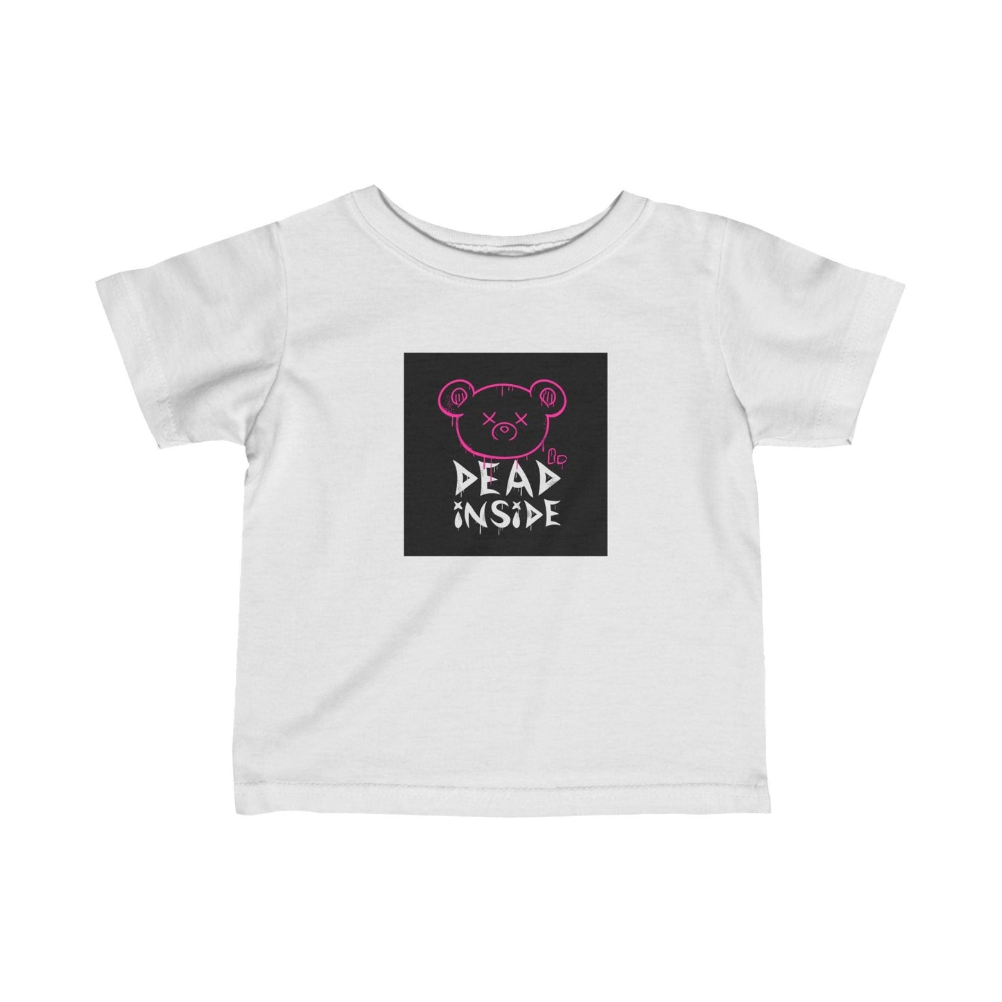 Dead Inside Teddy Bear Infant Fine Jersey Tee - Premium Kids clothes from Printify - Just $23.99! Shop now at Lizard Vigilante