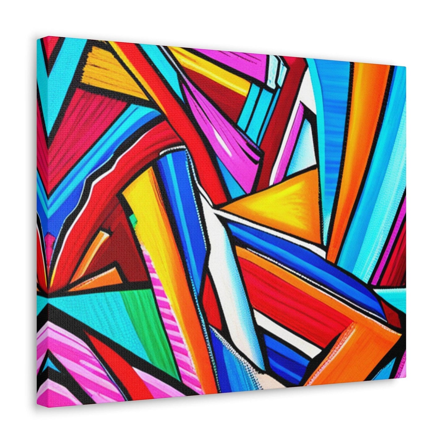 Geometrocide Canvas Gallery Wraps by Lizard Vigilante - Lizard Vigilante