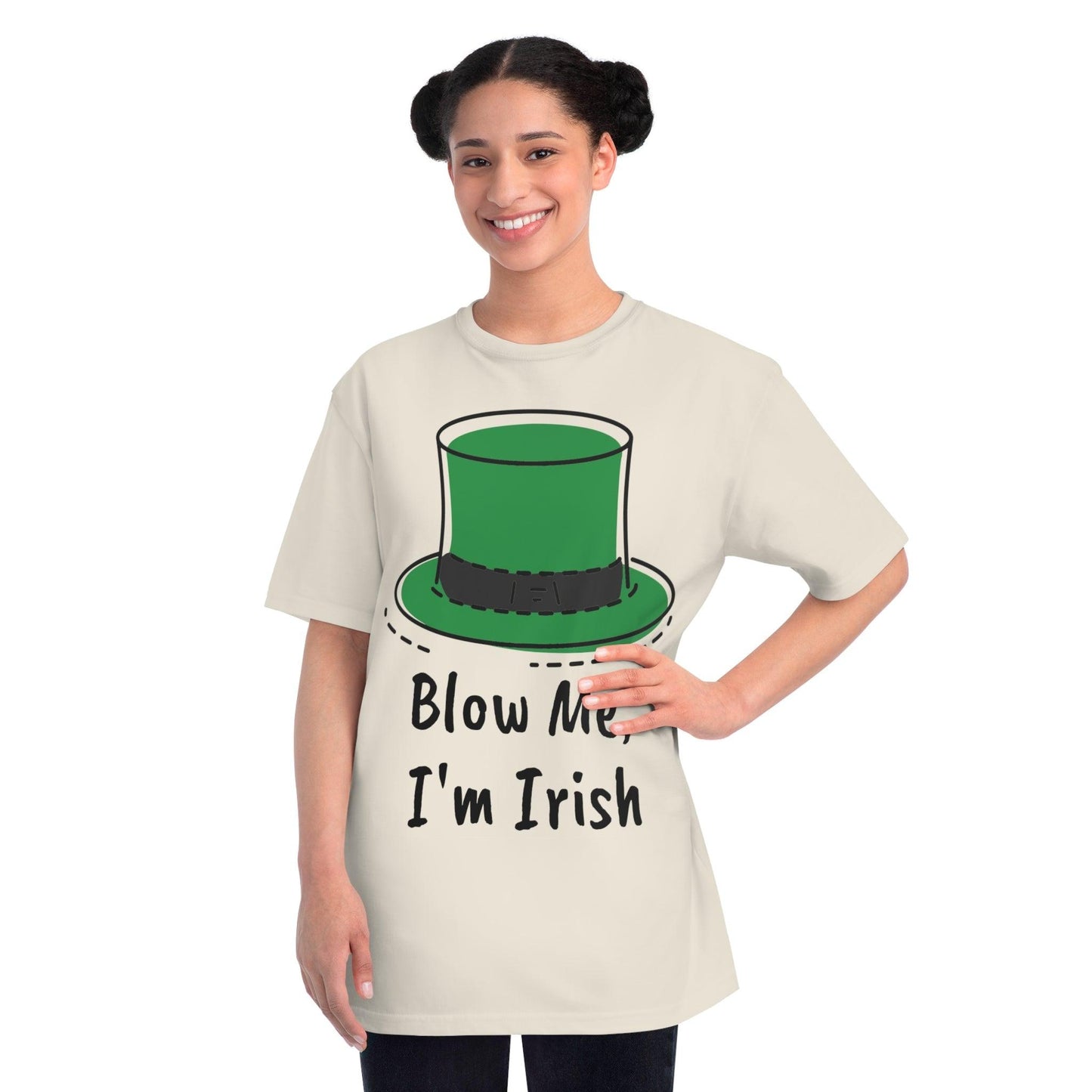 Blow Me, I'm Irish Organic Unisex Classic T-Shirt - Lizard Vigilante