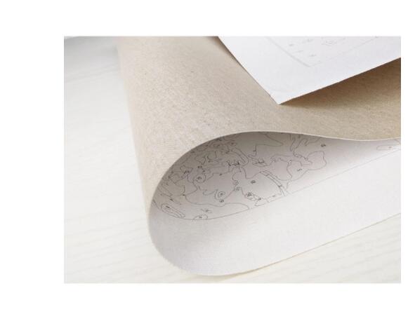 Central Park Evening - DIY Painting By Numbers Kit