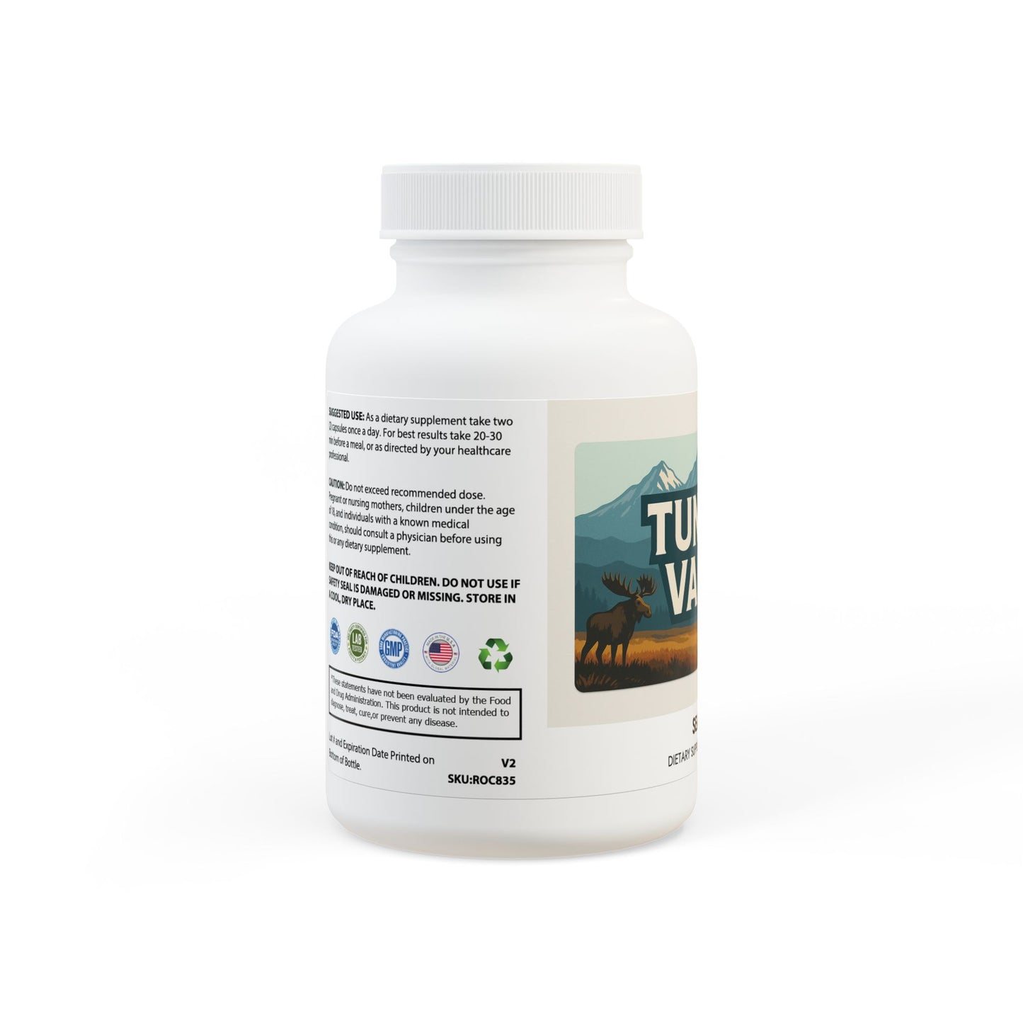 Tundra Valor Sea Moss Supplement (60 Capsules)