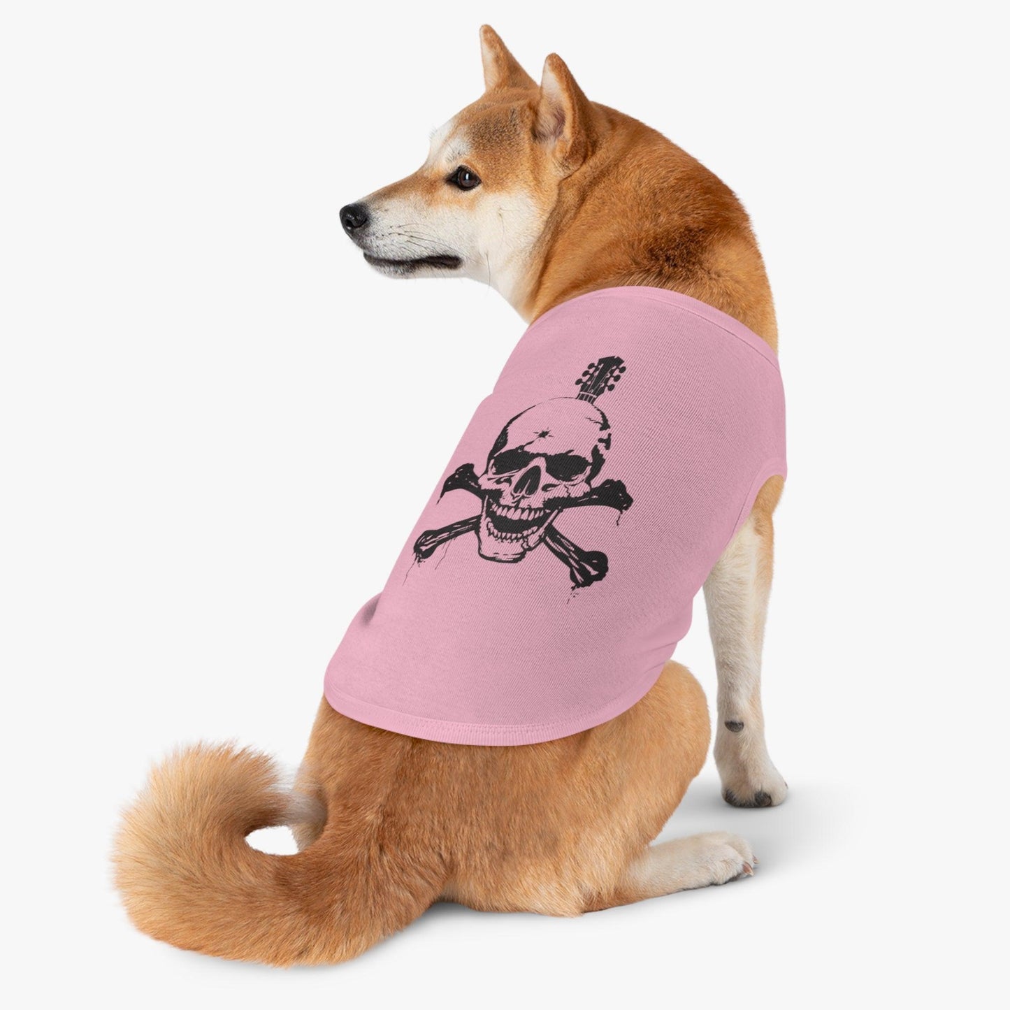 Guitar Skull Pet Tank Top - Premium Pets from Printify - Just $41.69! Shop now at Lizard Vigilante