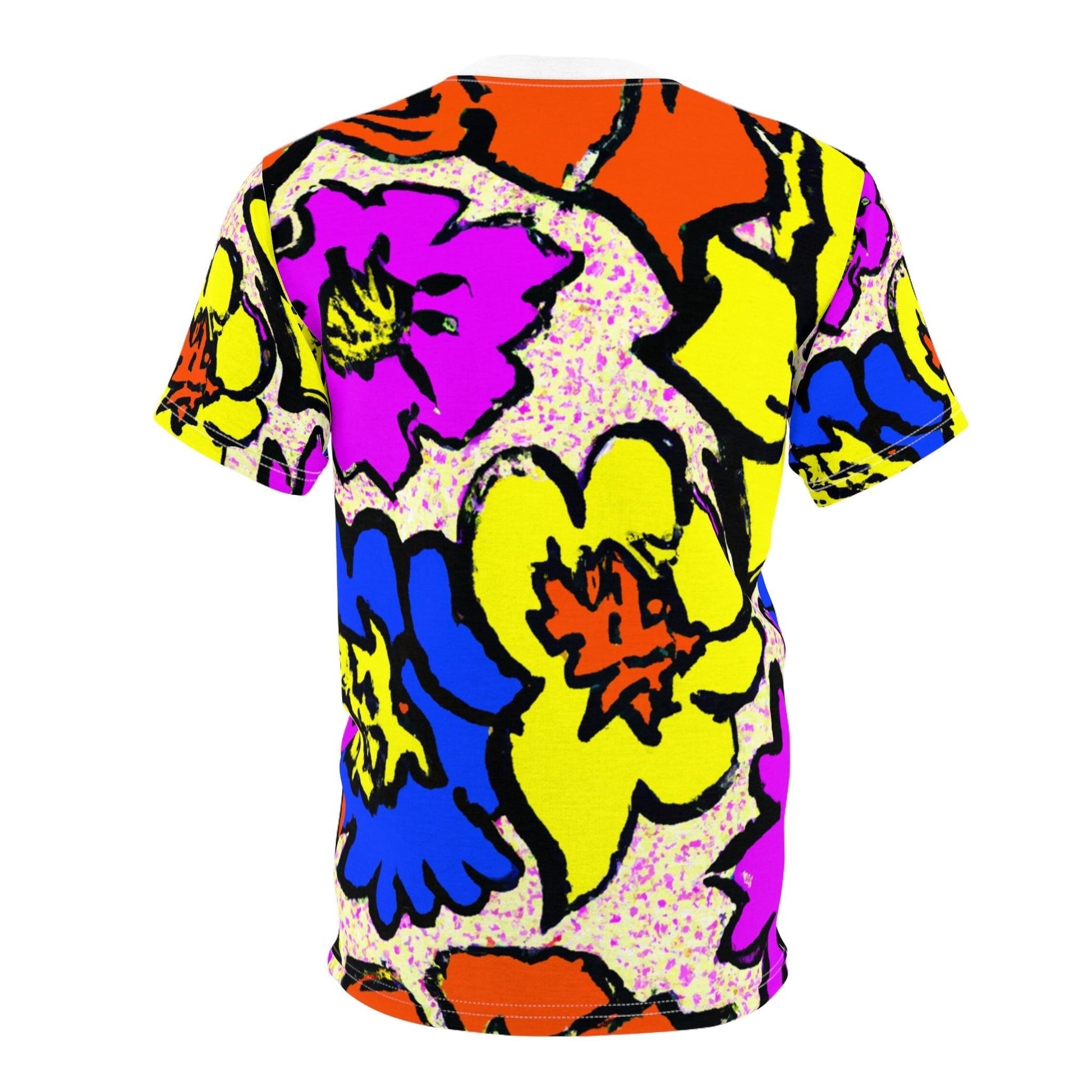 Flowered Unisex Tee - Lizard Vigilante