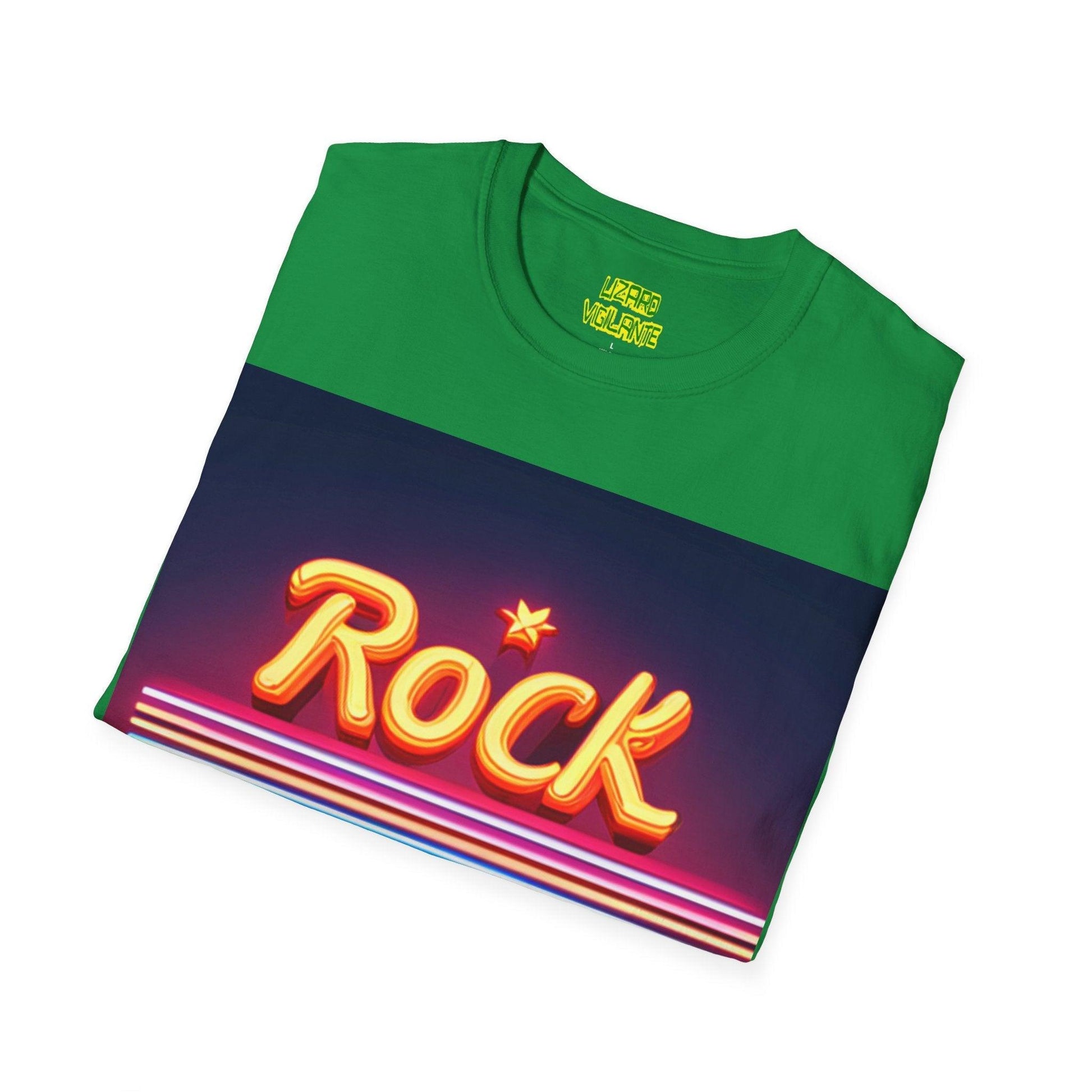 ROCK Unisex Softstyle T-Shirt - Lizard Vigilante