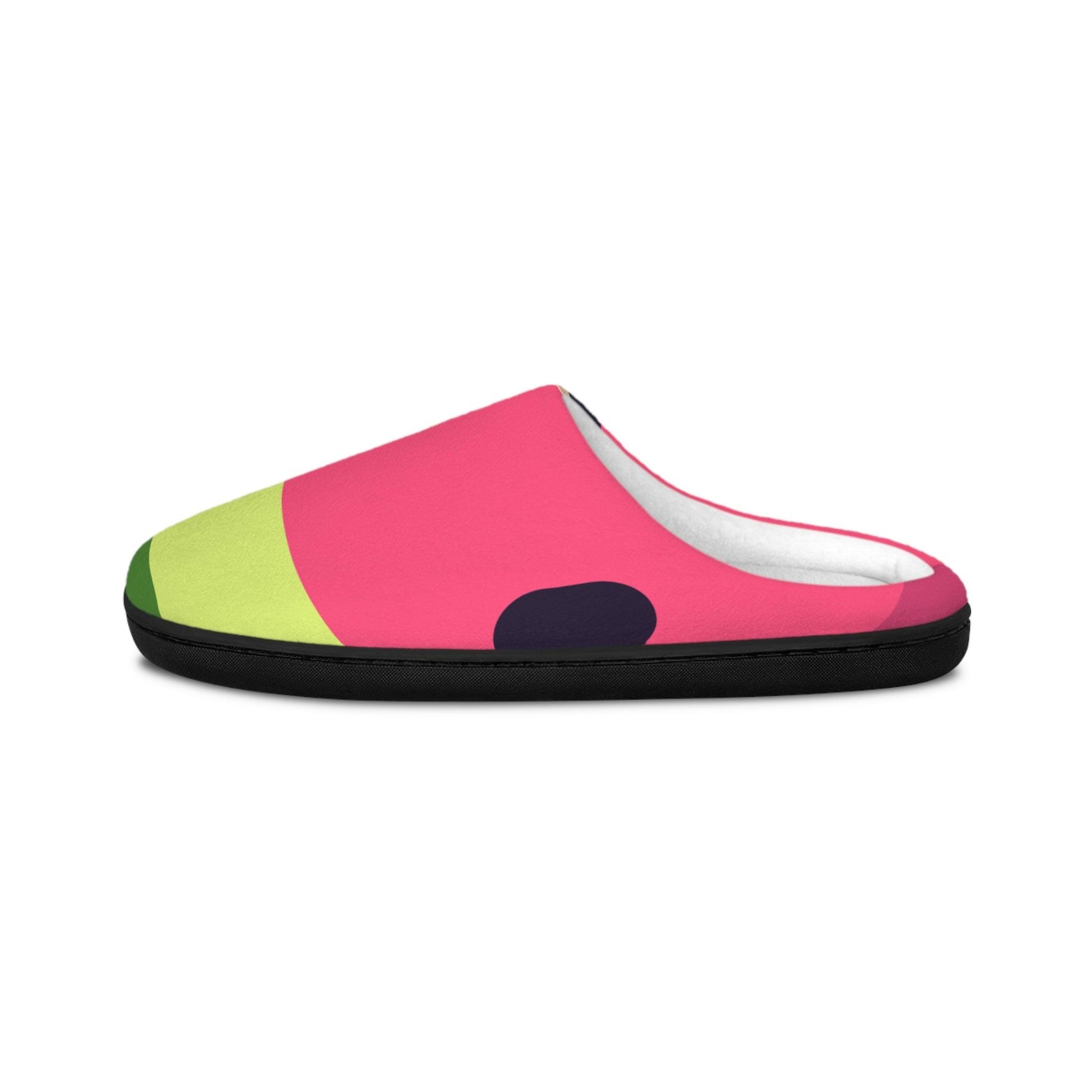 Watermelon Men's Indoor Slippers - Lizard Vigilante