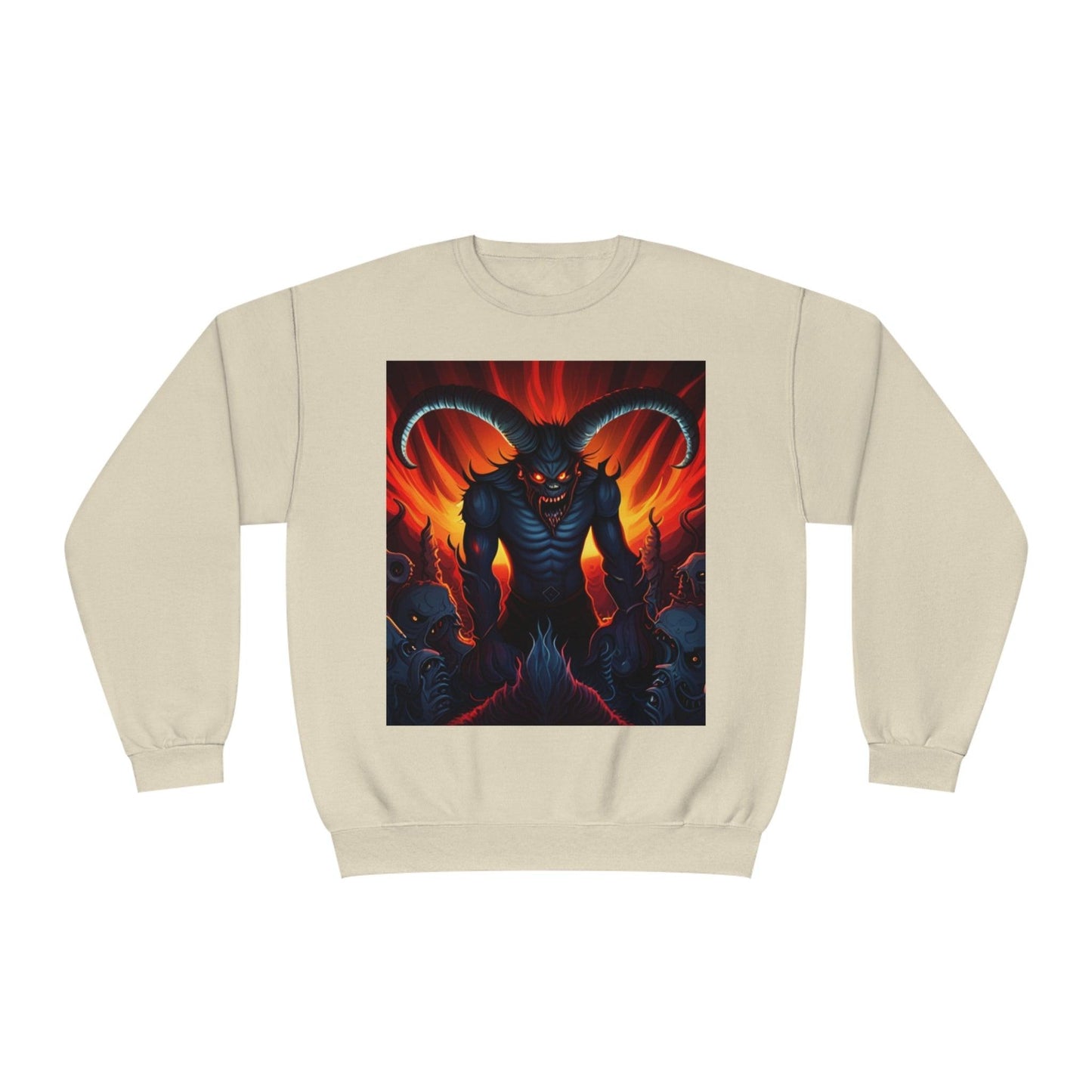 Horny Devil Unisex NuBlend® Crewneck Sweatshirt - Lizard Vigilante