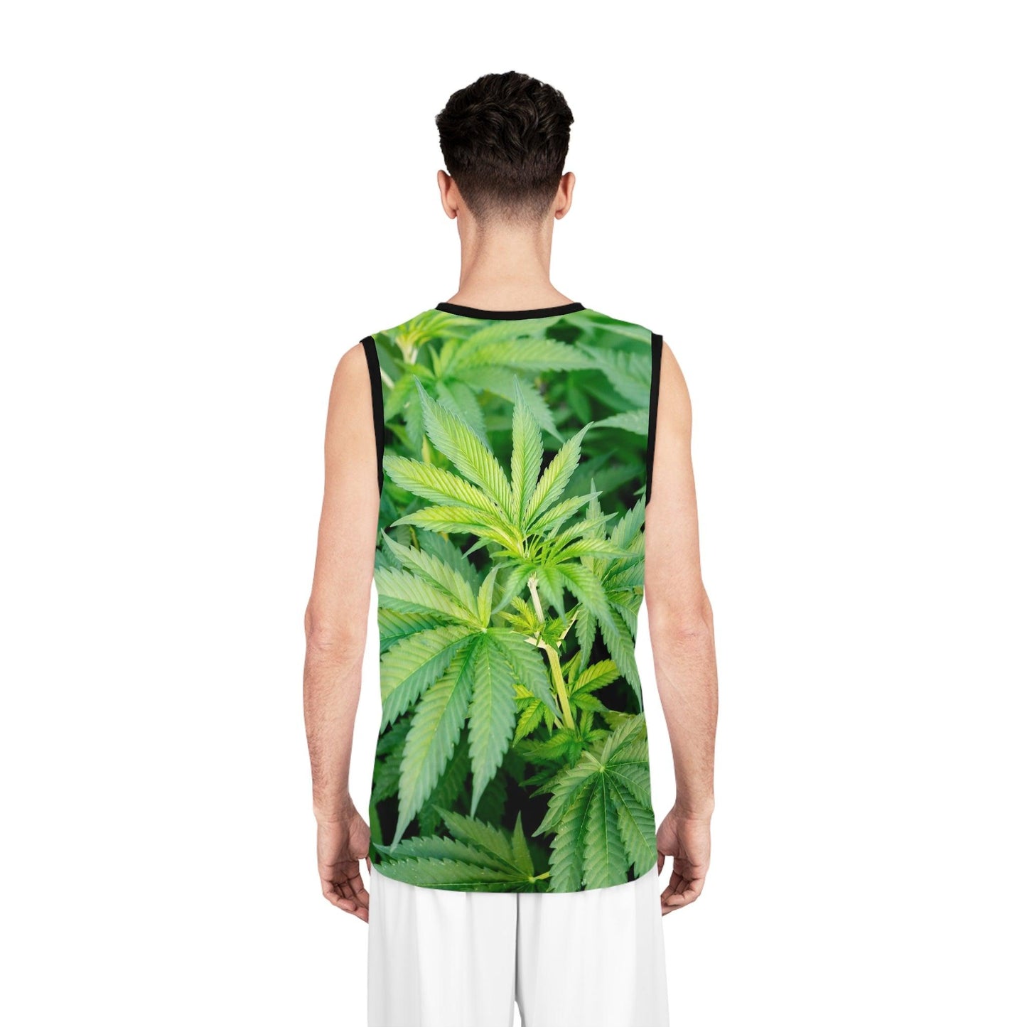 Weed Basketball Jersey - Lizard Vigilante