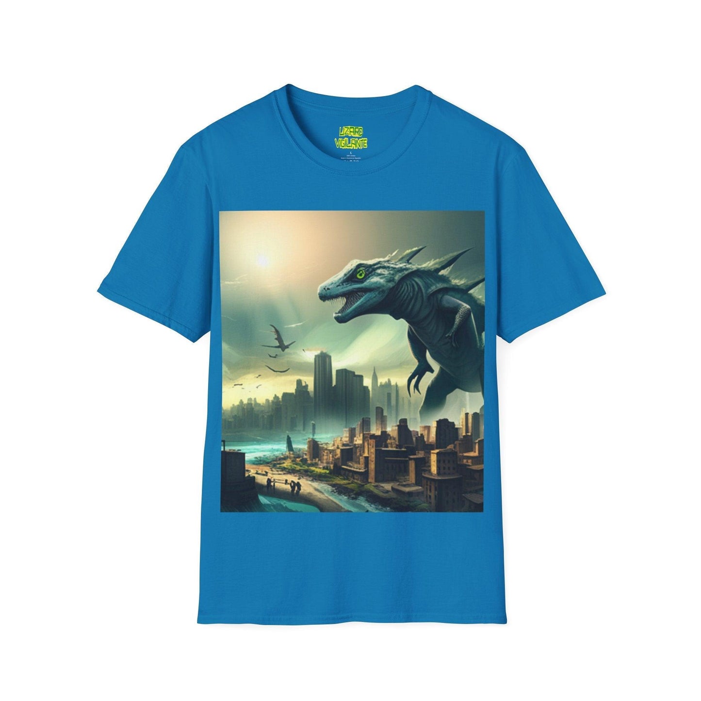 City Lizard Unisex Softstyle T-Shirt - Lizard Vigilante