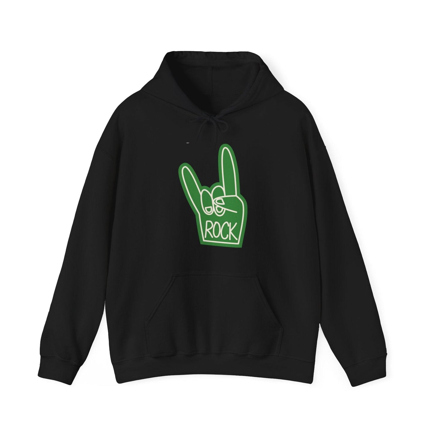 Rock Hand Sign Unisex Heavy Blend™ Hooded Sweatshirt - Lizard Vigilante