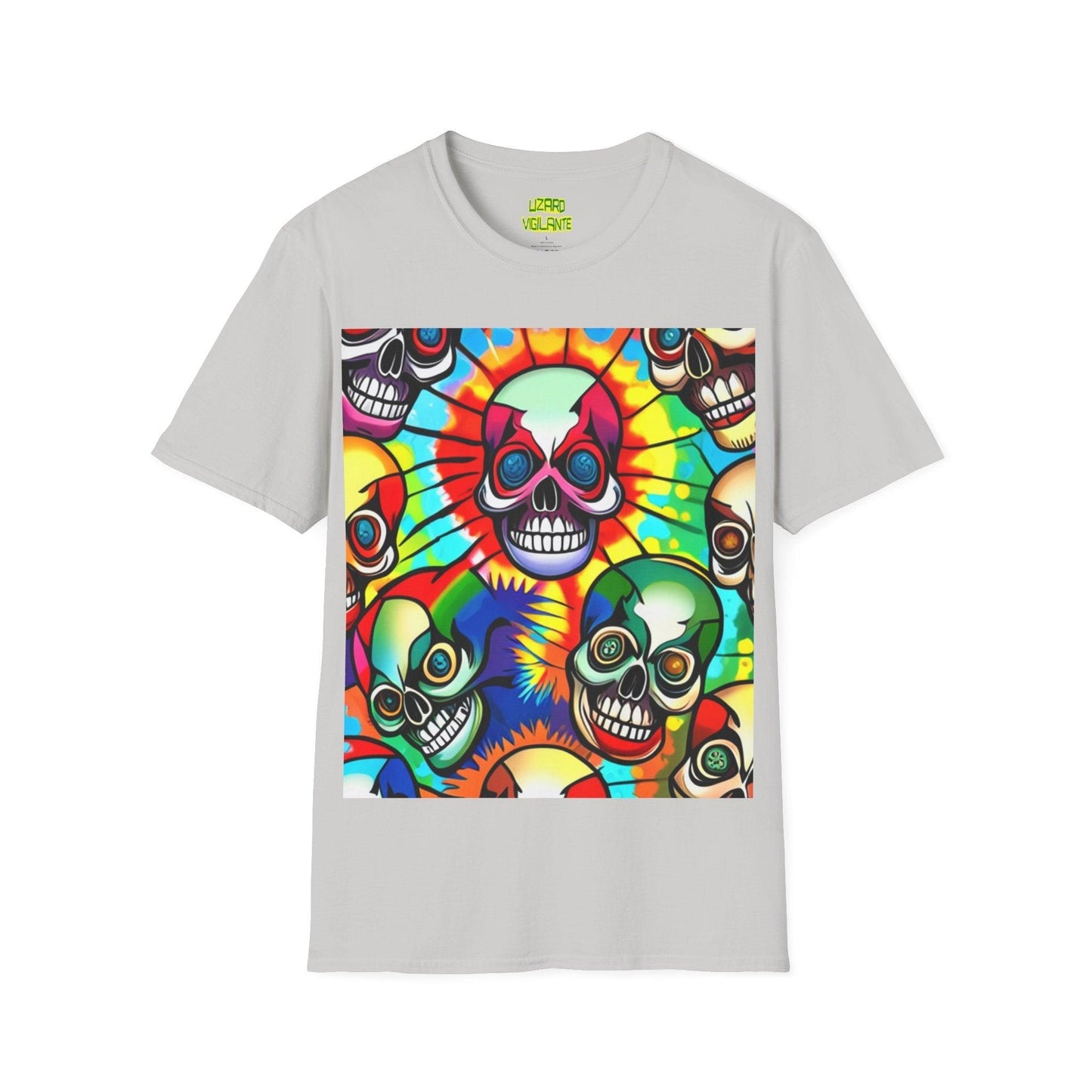 Cráneo Unisex Softstyle T-Shirt - Lizard Vigilante