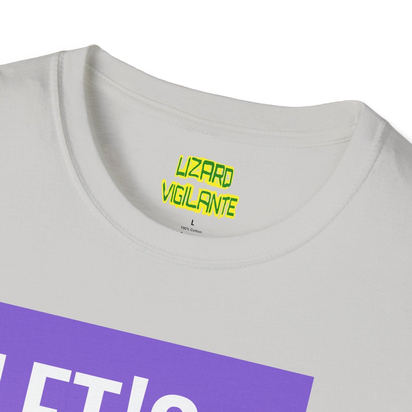 LET'S TOKE! With GreenLeaf Silo Unisex Softstyle T-Shirt / Weed Band Tee - Lizard Vigilante