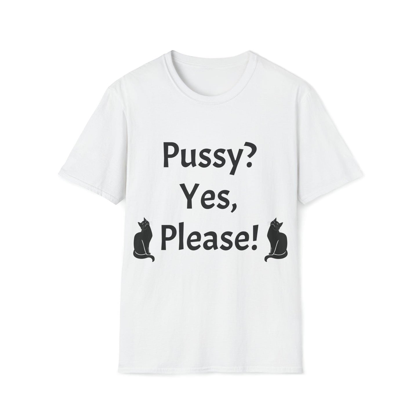 Pussy? Yes, Please! Unisex Softstyle T-Shirt - Lizard Vigilante