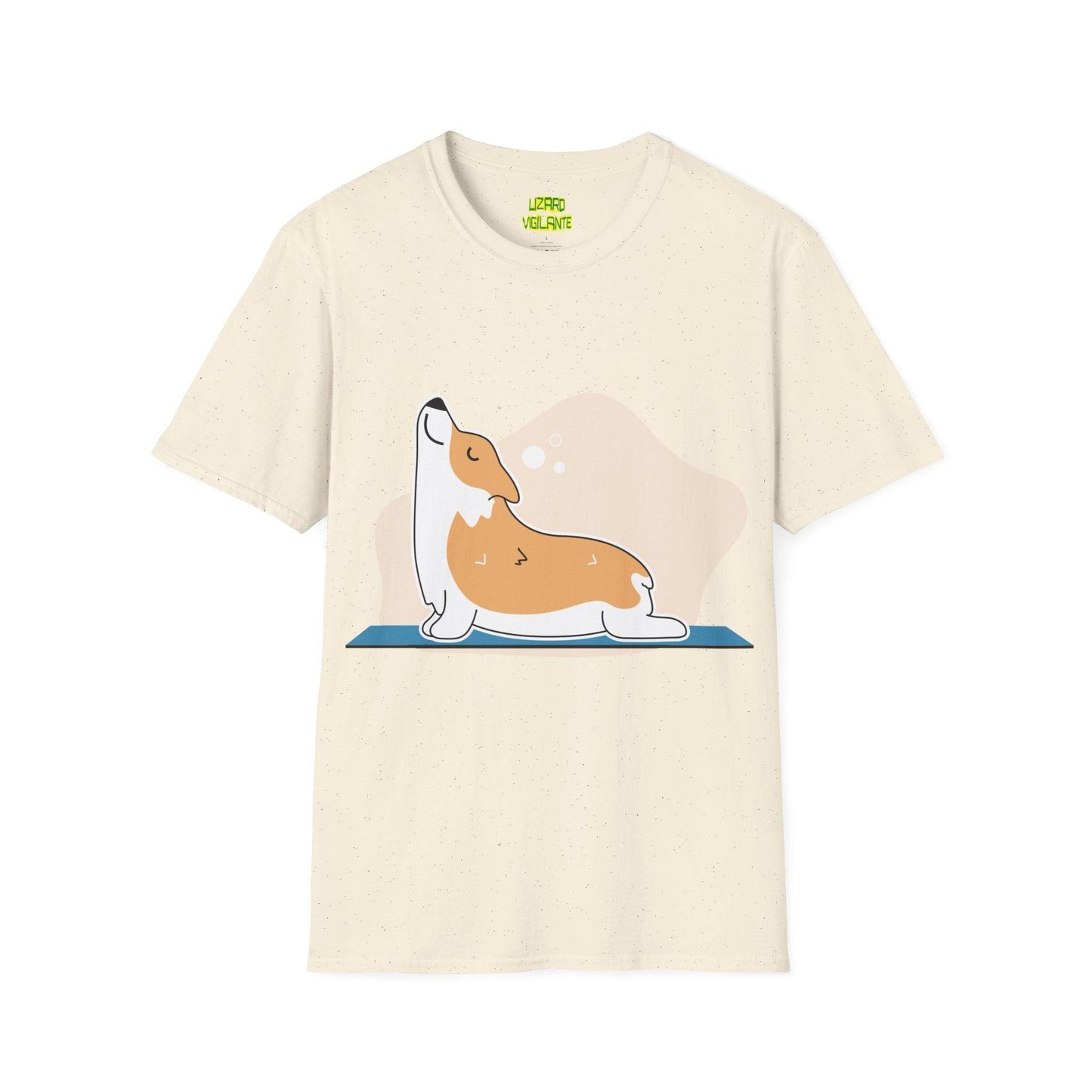 Yoga Dog Pose Unisex Softstyle T-Shirt - Lizard Vigilante