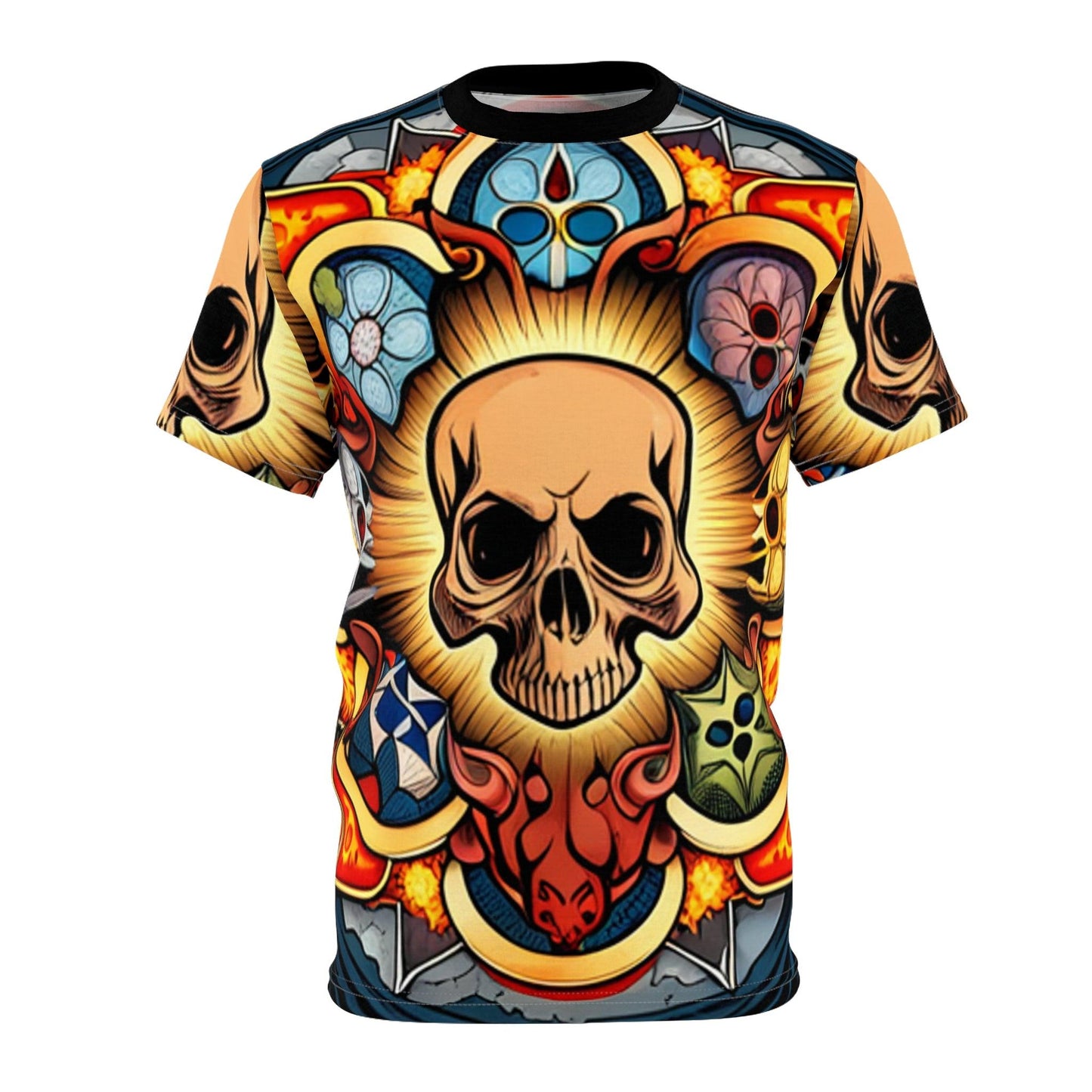 Skull Inc Unisex Tee Shirt - Lizard Vigilante