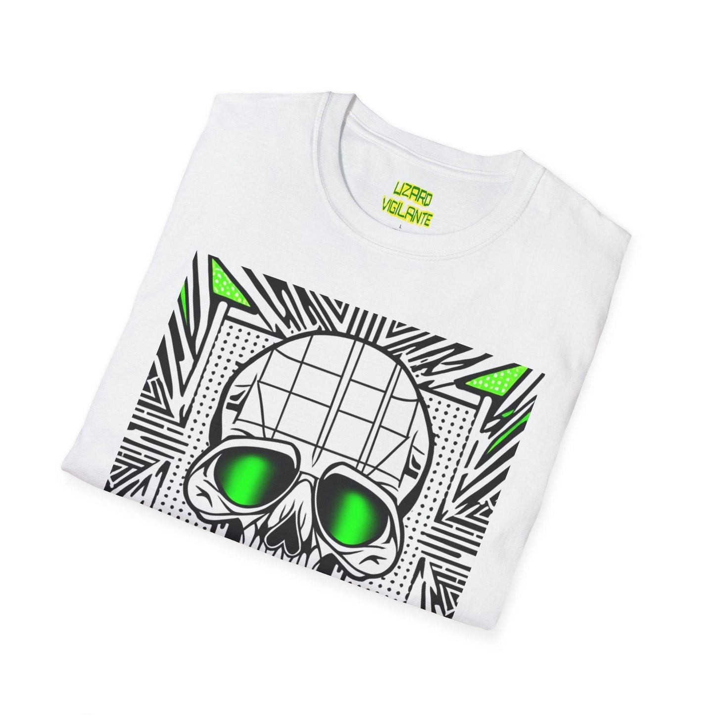 Skull Survey Unisex Softstyle T-Shirt - Lizard Vigilante