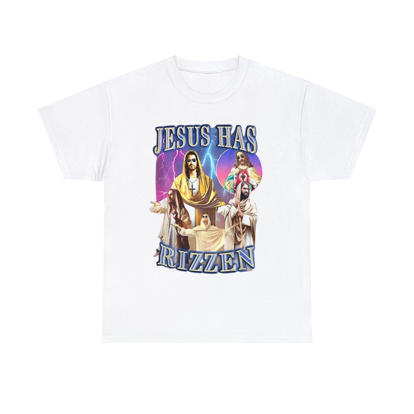 Jesus Has Rizzen Shirt – Funny Easter Meme T-Shirt with Internet Slang