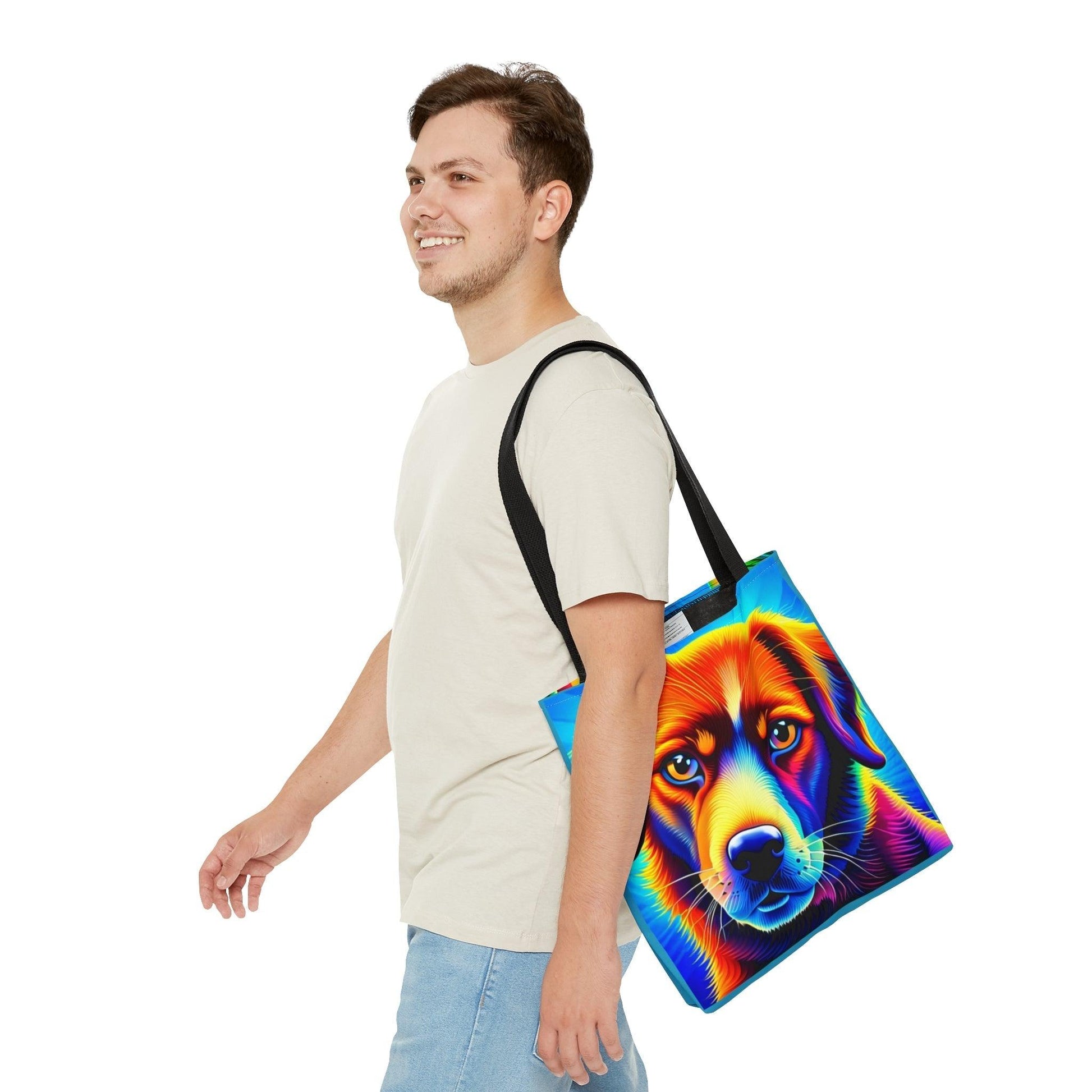 Primo Rocks II / Prism Dog Tote Bag - Lizard Vigilante