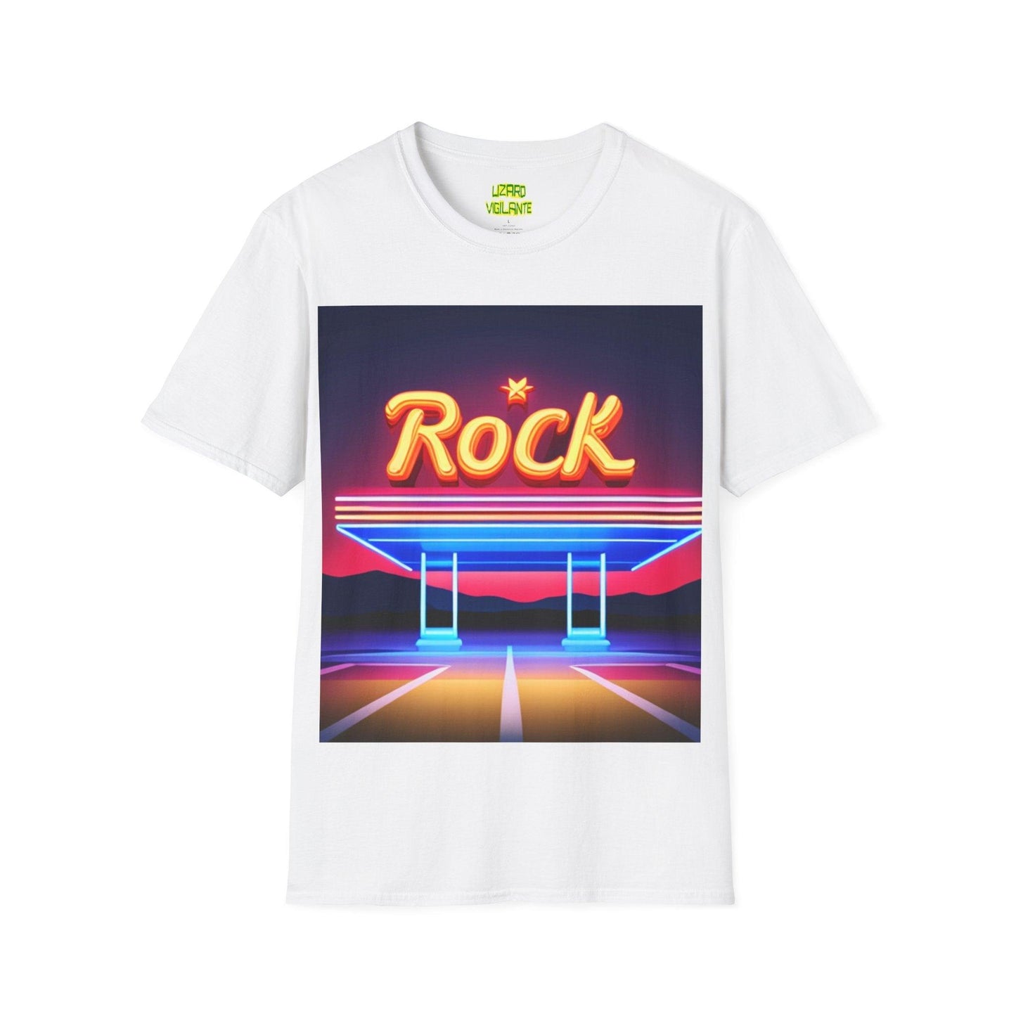 ROCK Unisex Softstyle T-Shirt - Lizard Vigilante