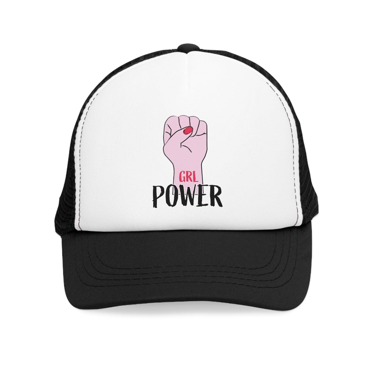 GRL POWER Fist Mesh Cap - Lizard Vigilante