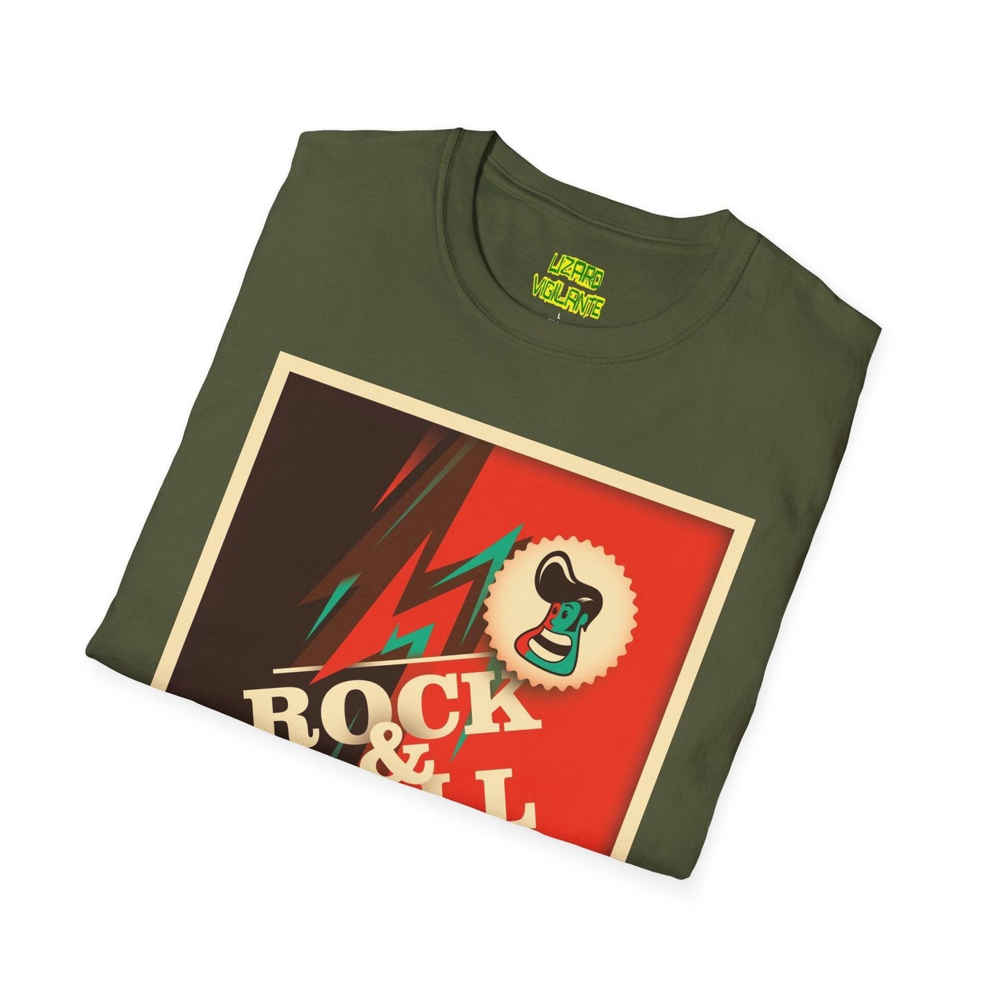 Rock & Roll Pomp Unisex Softstyle T-Shirt - Lizard Vigilante