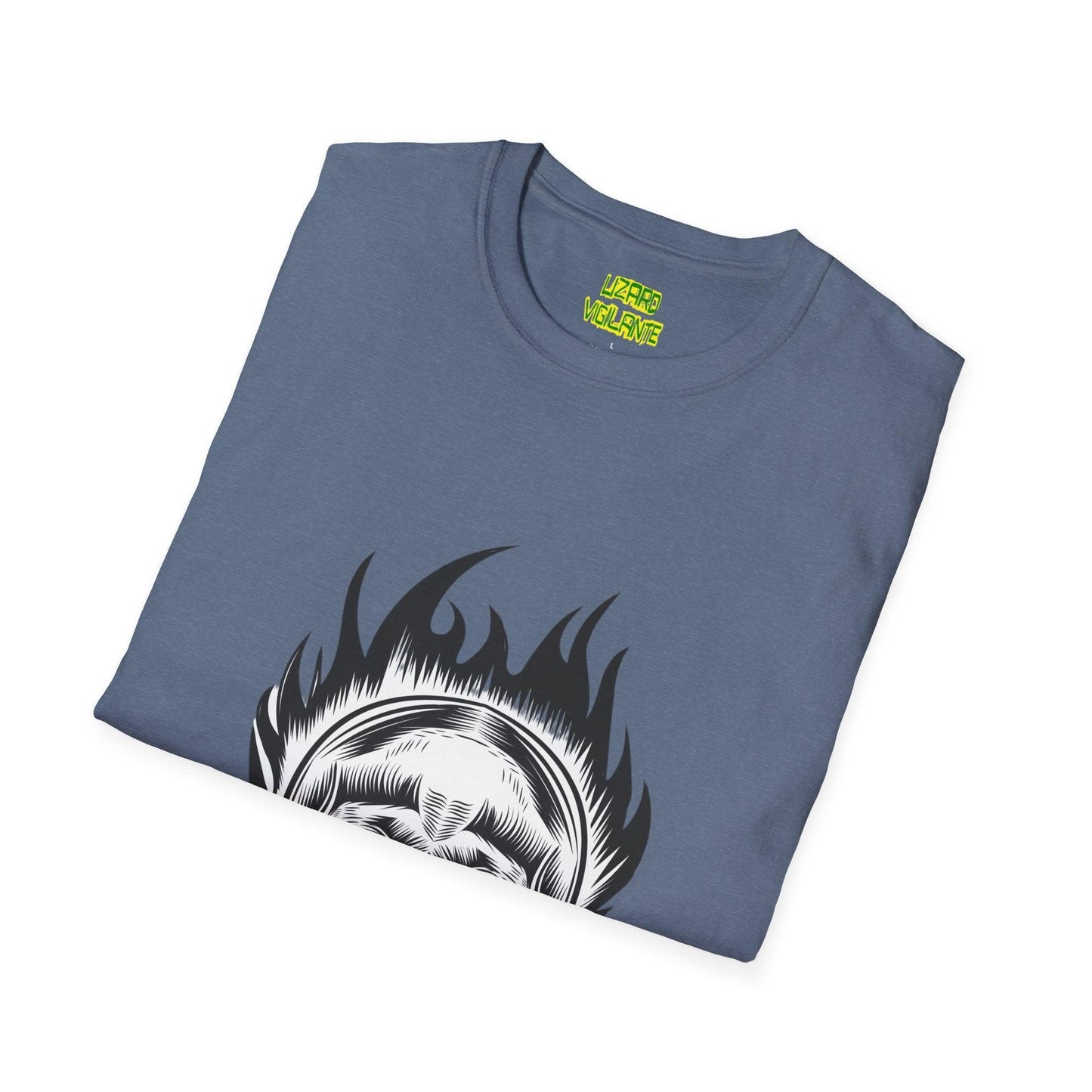 Blazed Unisex Softstyle T-Shirt - Lizard Vigilante