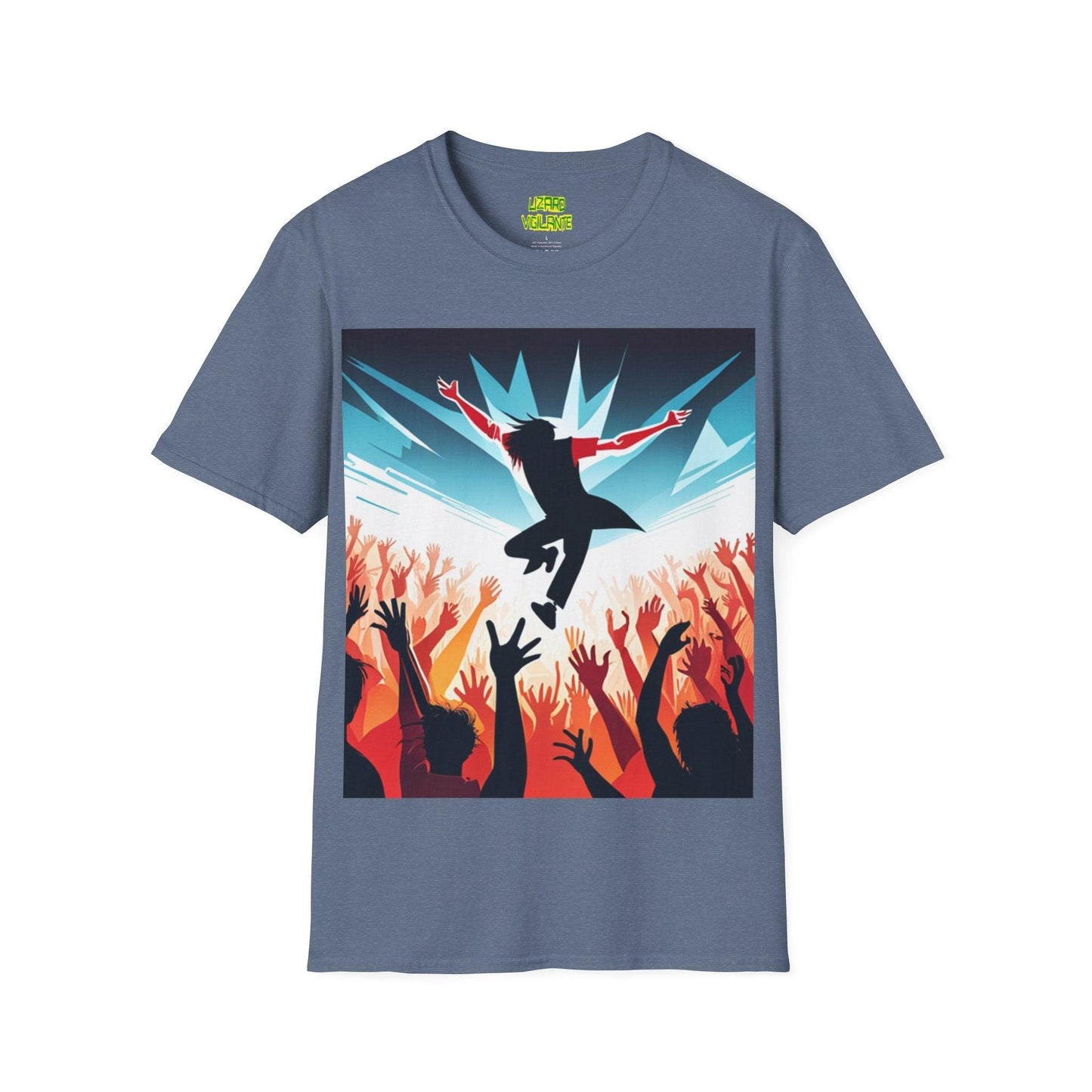 Concert Empowerment Unisex Softstyle T-Shirt - Lizard Vigilante