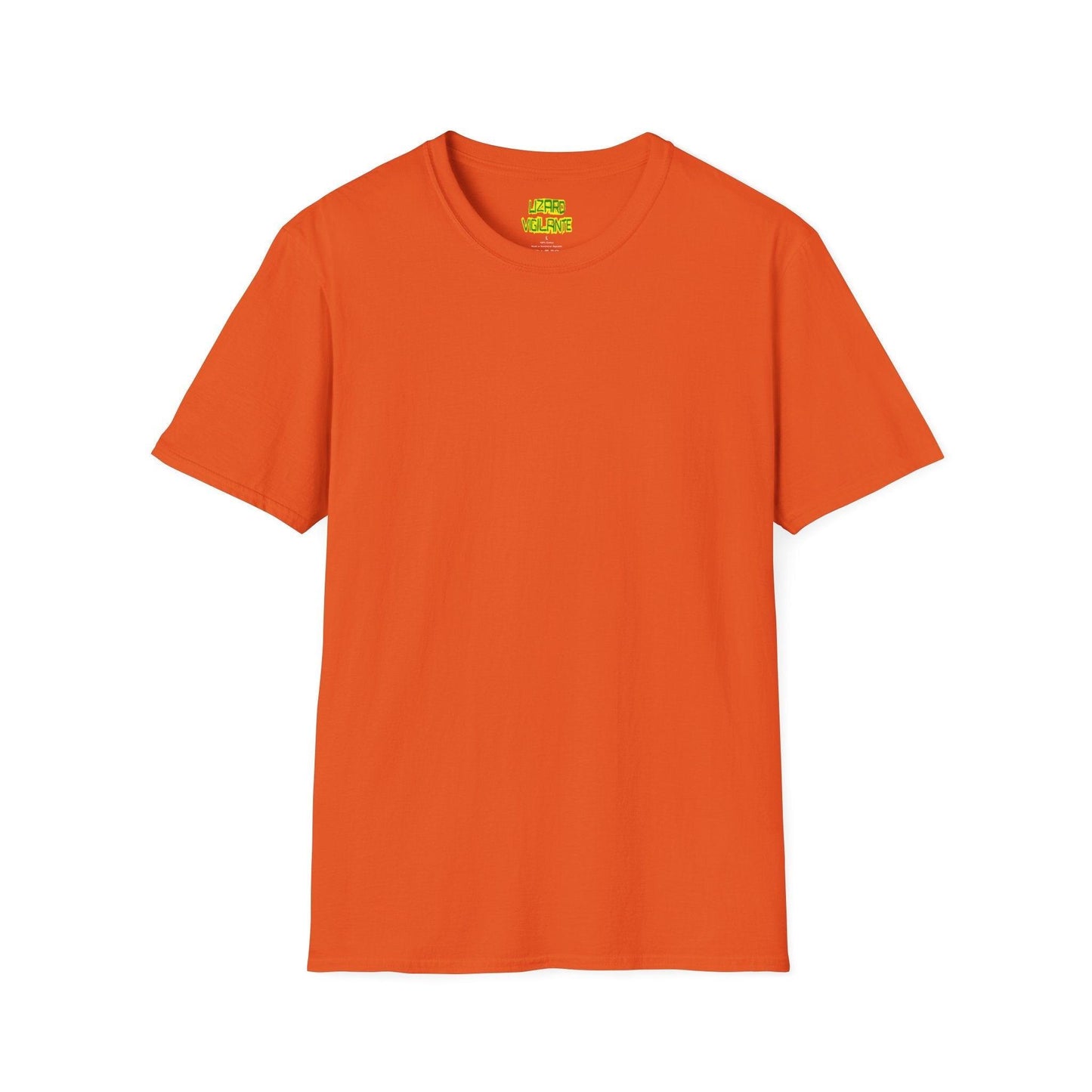 Comfortable Unisex Softstyle T-Shirt - Orange - Premium T-Shirt from Printify - Just $23.99! Shop now at Lizard Vigilante