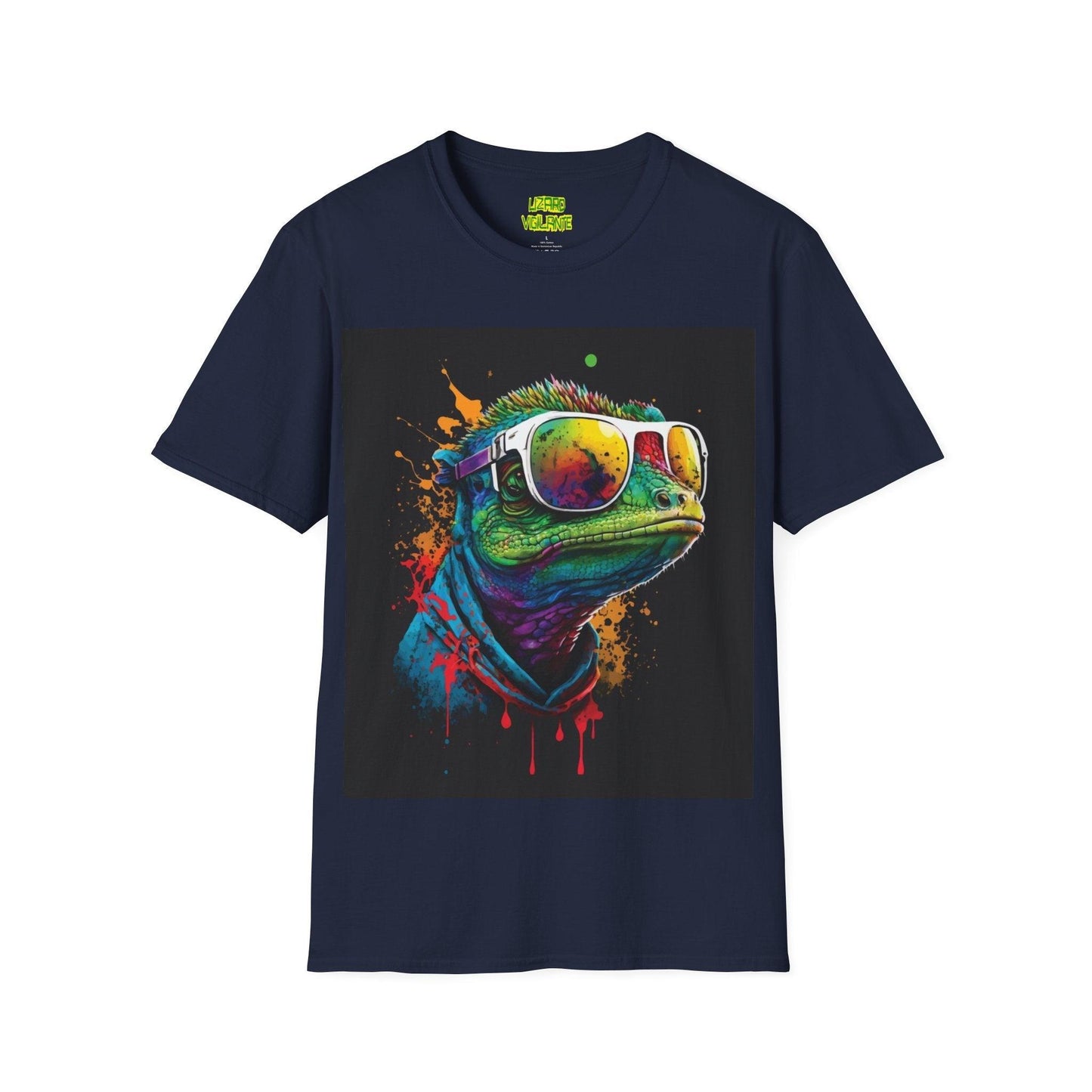 Shlizard Unisex Softstyle T-Shirt - Lizard Vigilante